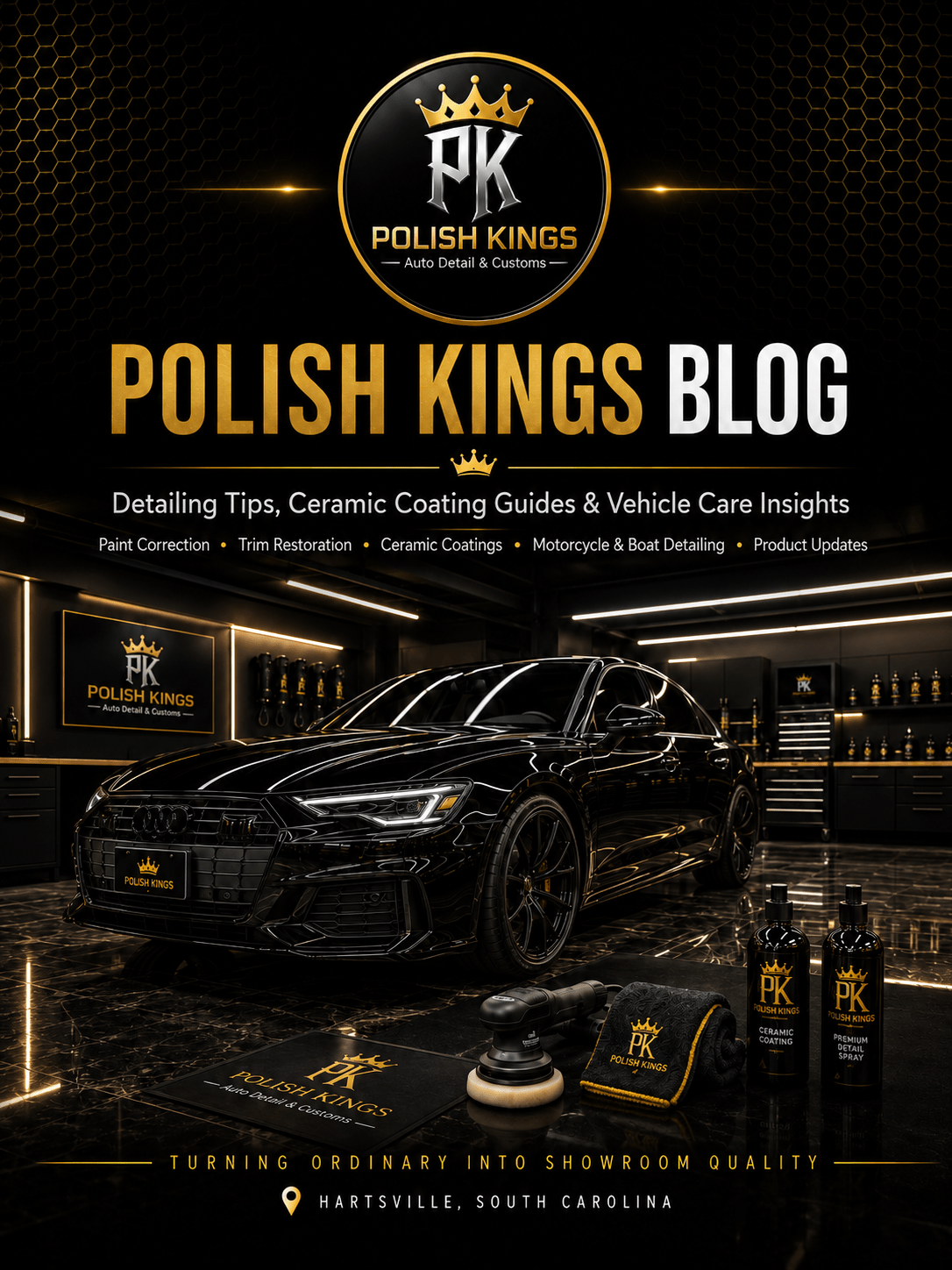 Why Ceramic Coating Is the Best Investment for Your Vehicle - Polish Kings Auto Detail & Customs
