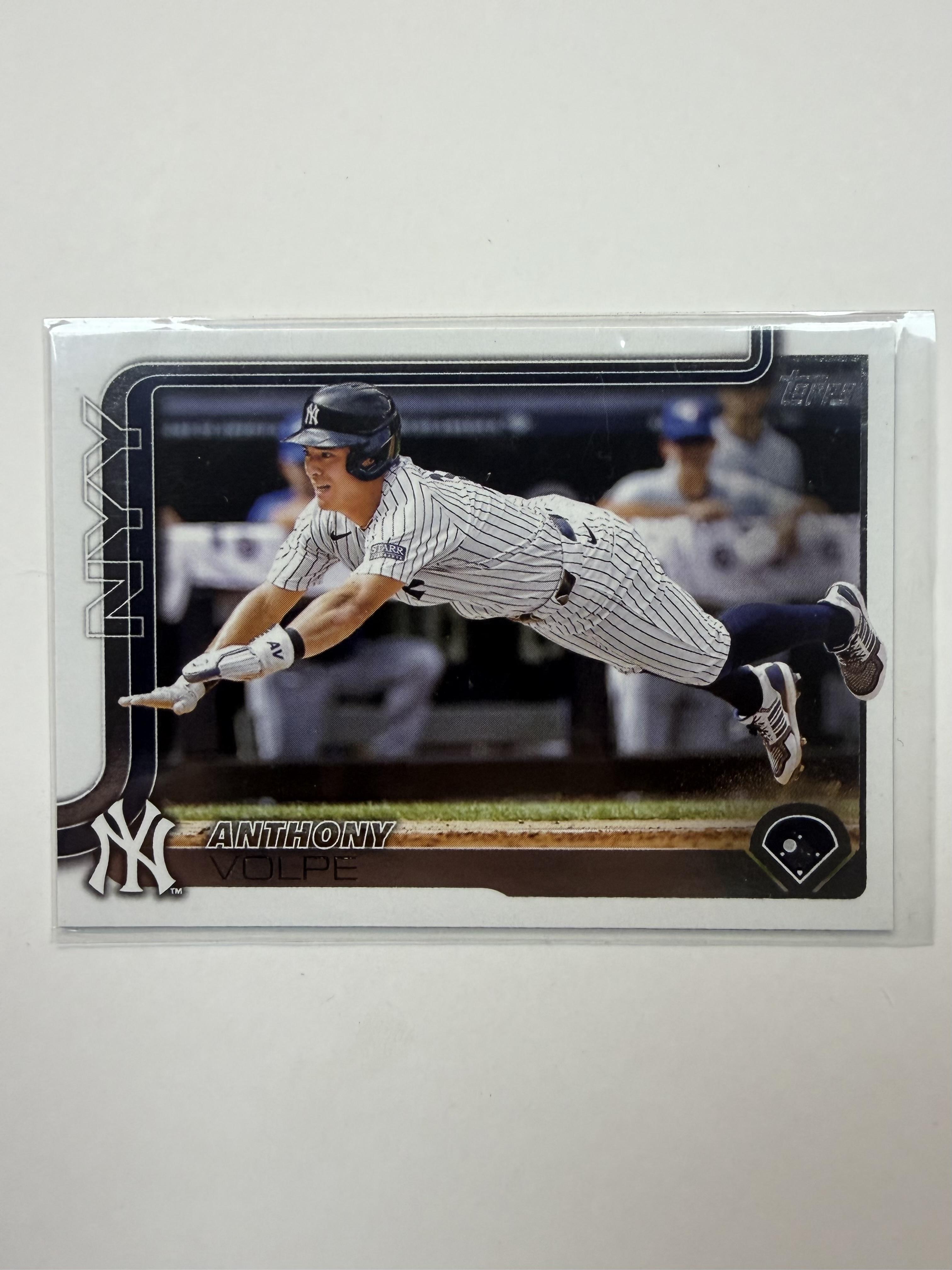 2025 Topps Series One #35 Anthony VolpeNew York Yankees