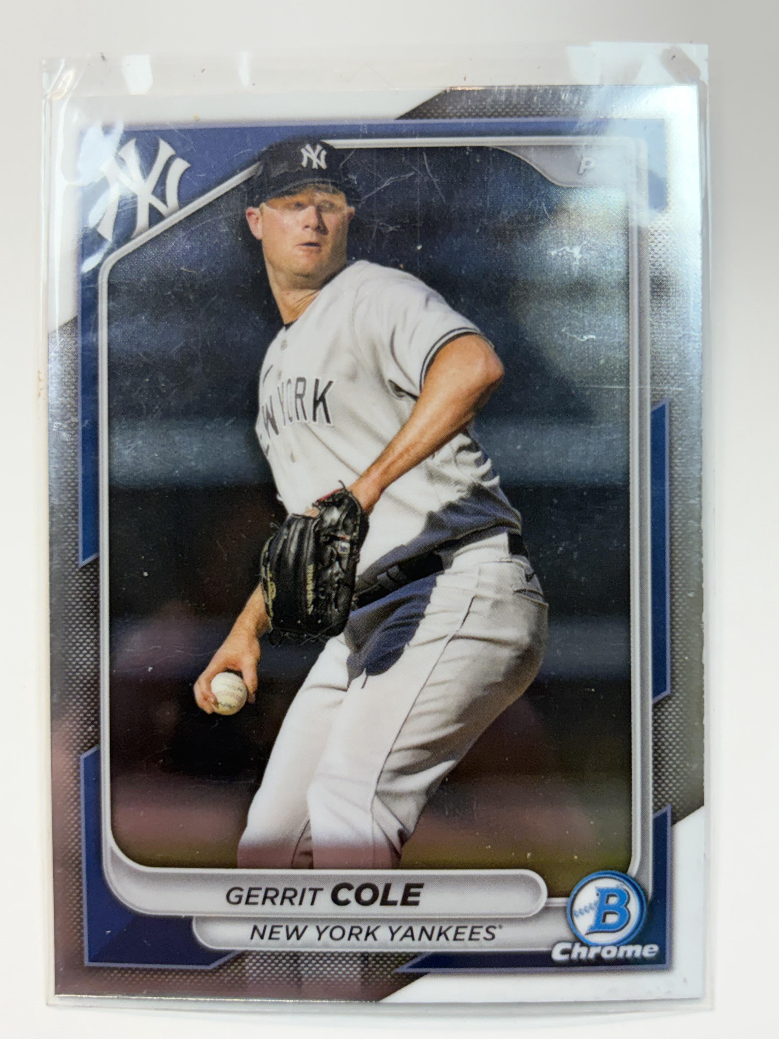 2024 Bowman Chrome 18 Gerrit Cole New York Yankees - Polish Kings Auto Detail & Customs