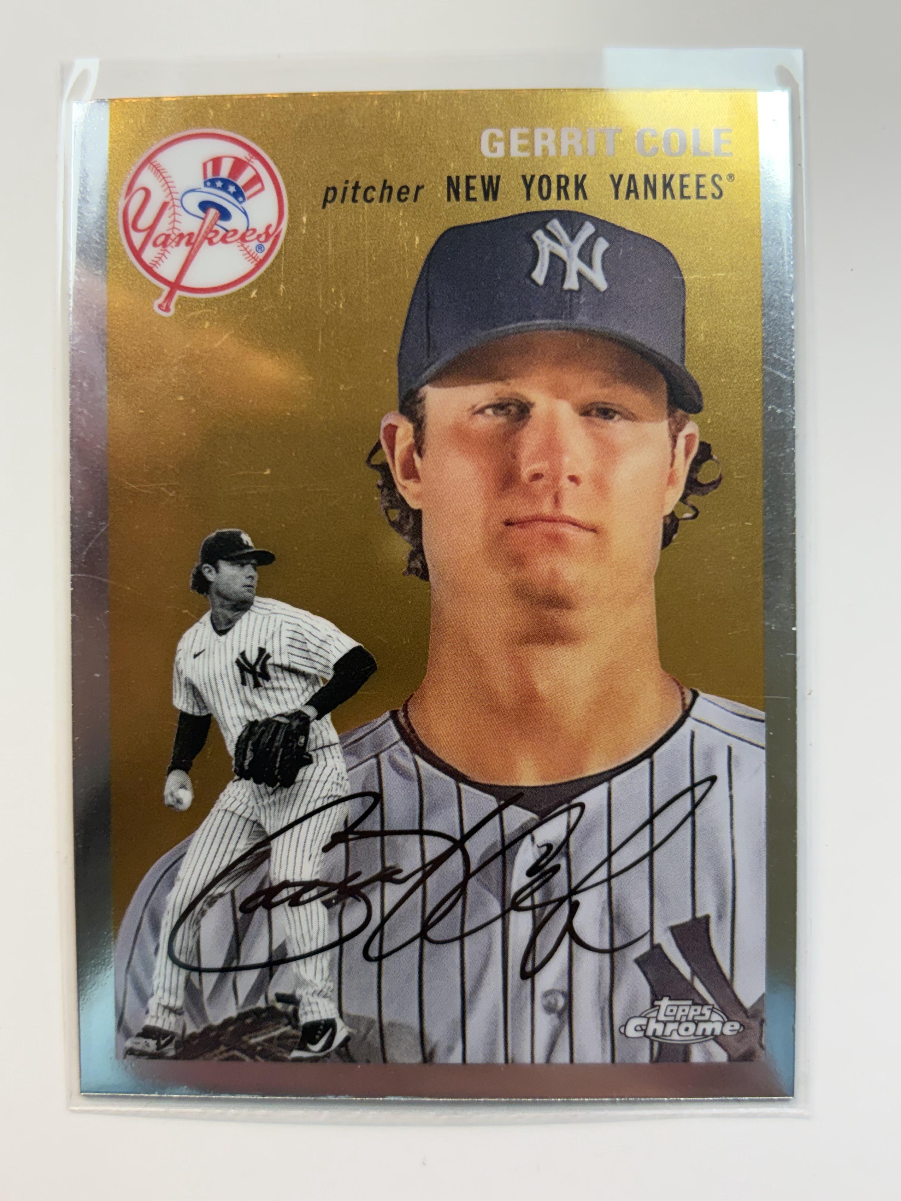 2023 Topps Chrome Platinum Anniversary #361 Gerrit Cole New York Yankees