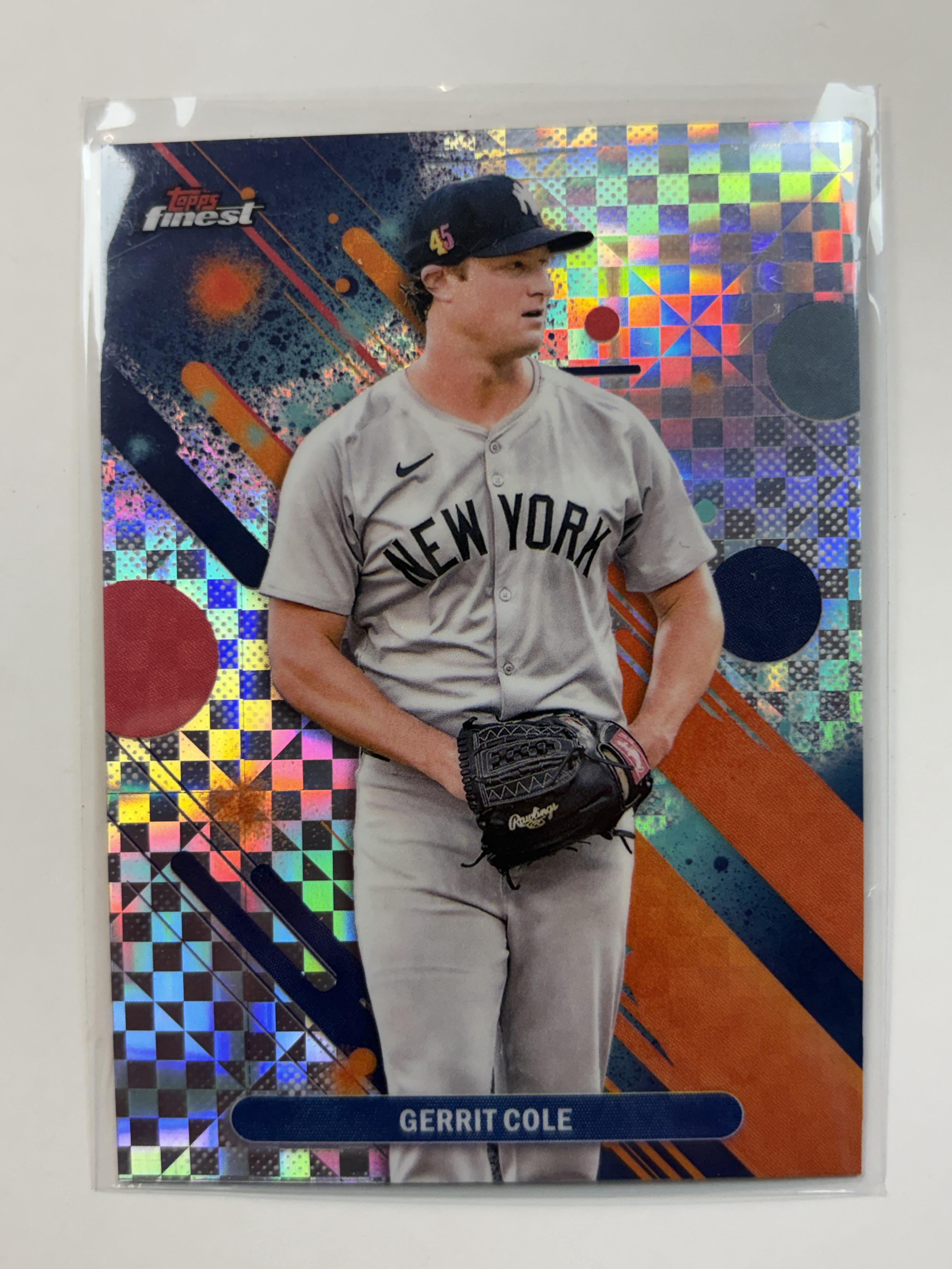 2025 Topps Finest 92 Gerrit Cole X-FractorNew York Yankees - Polish Kings Auto Detail & Customs