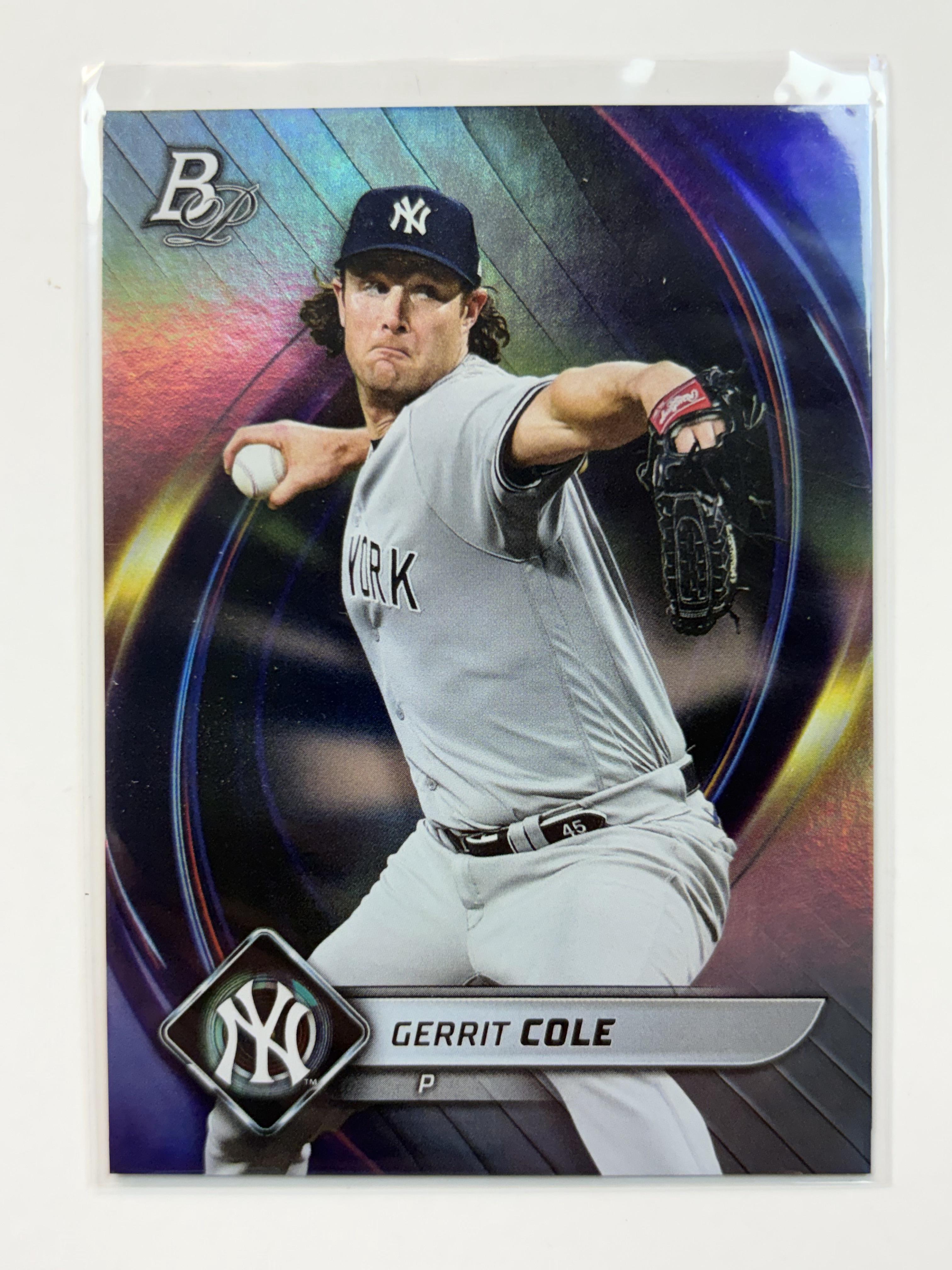 2022 Bowman Platinum #62 Gerrit Cole New York Yankees