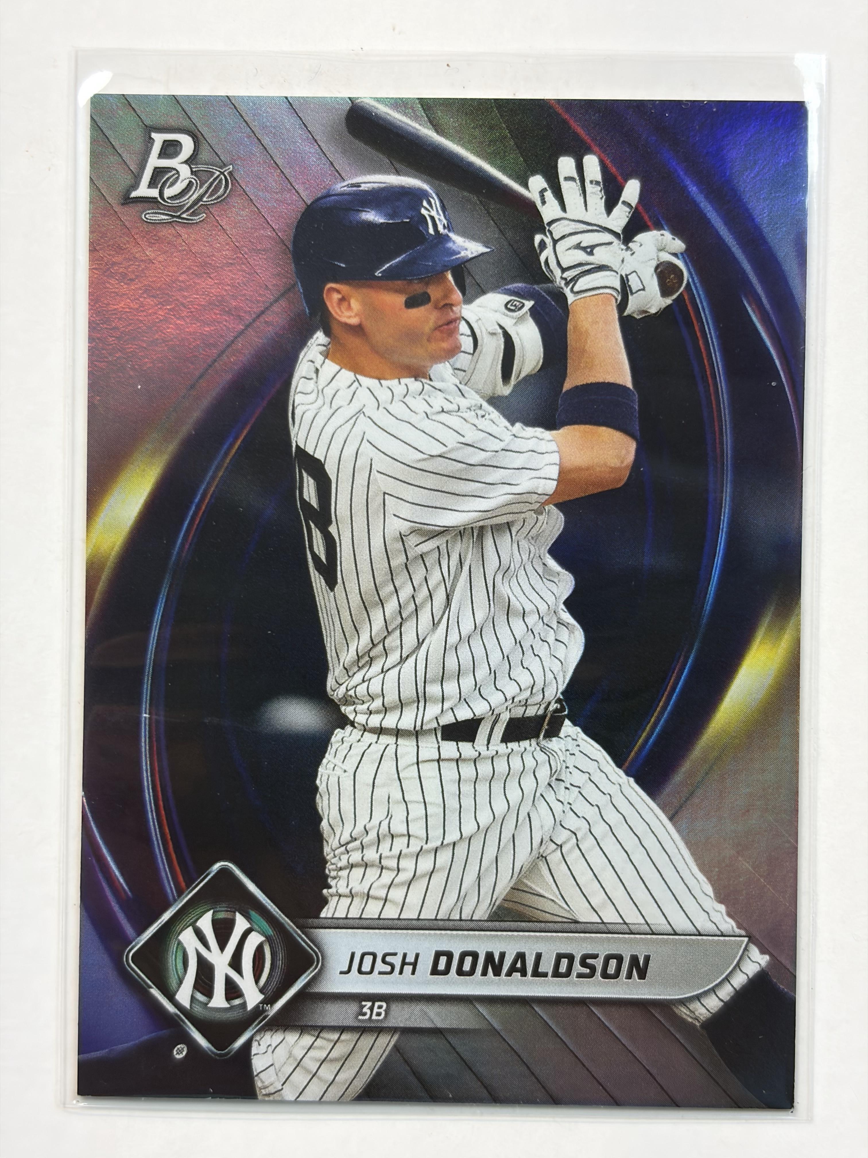 2022 Bowman Platinum #40 Josh Donaldson New York Yankees
