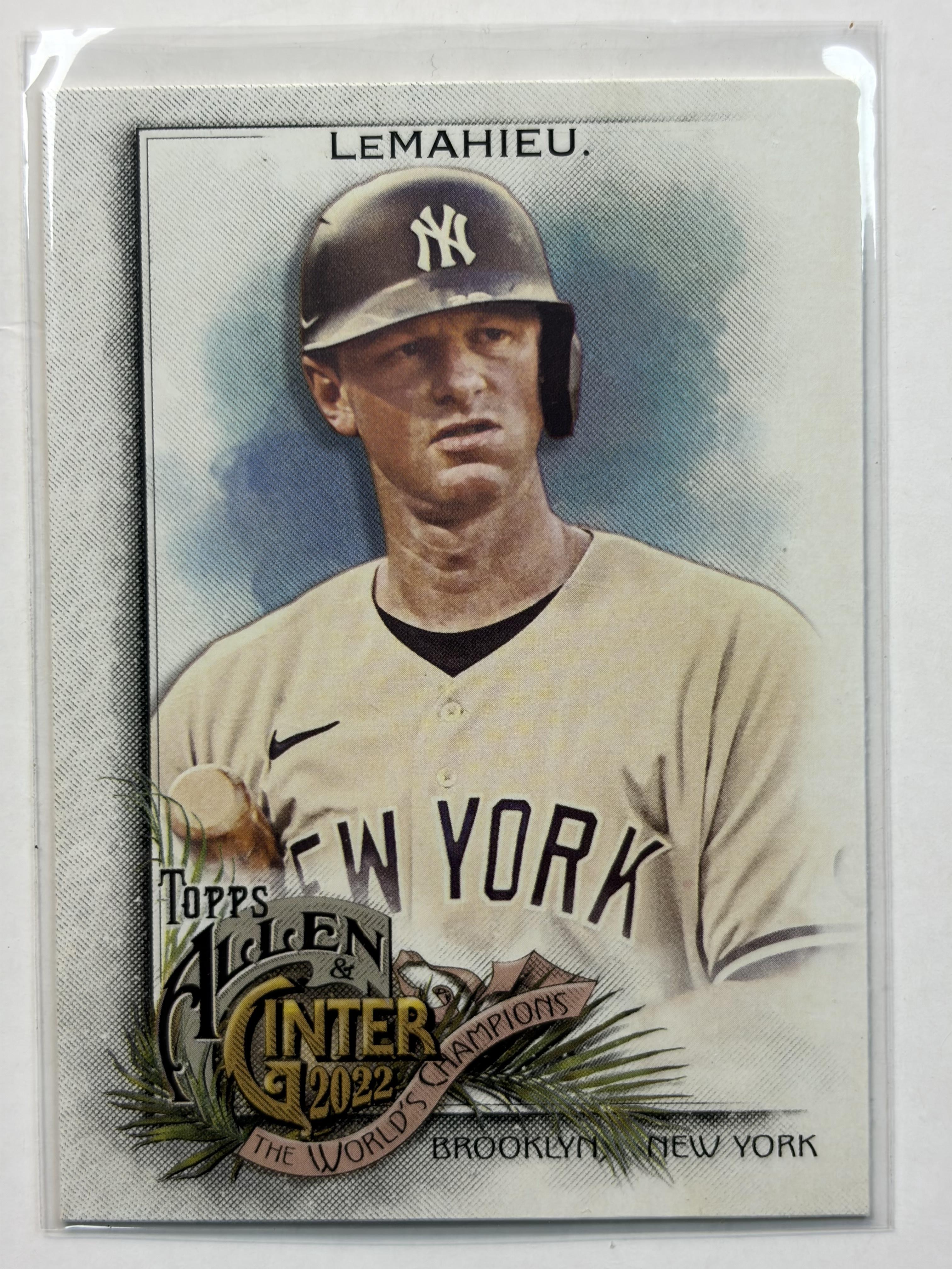 2022 Topps Allen & Ginter 164 DJ LeMahieu New York Yankees - Polish Kings Auto Detail & Customs