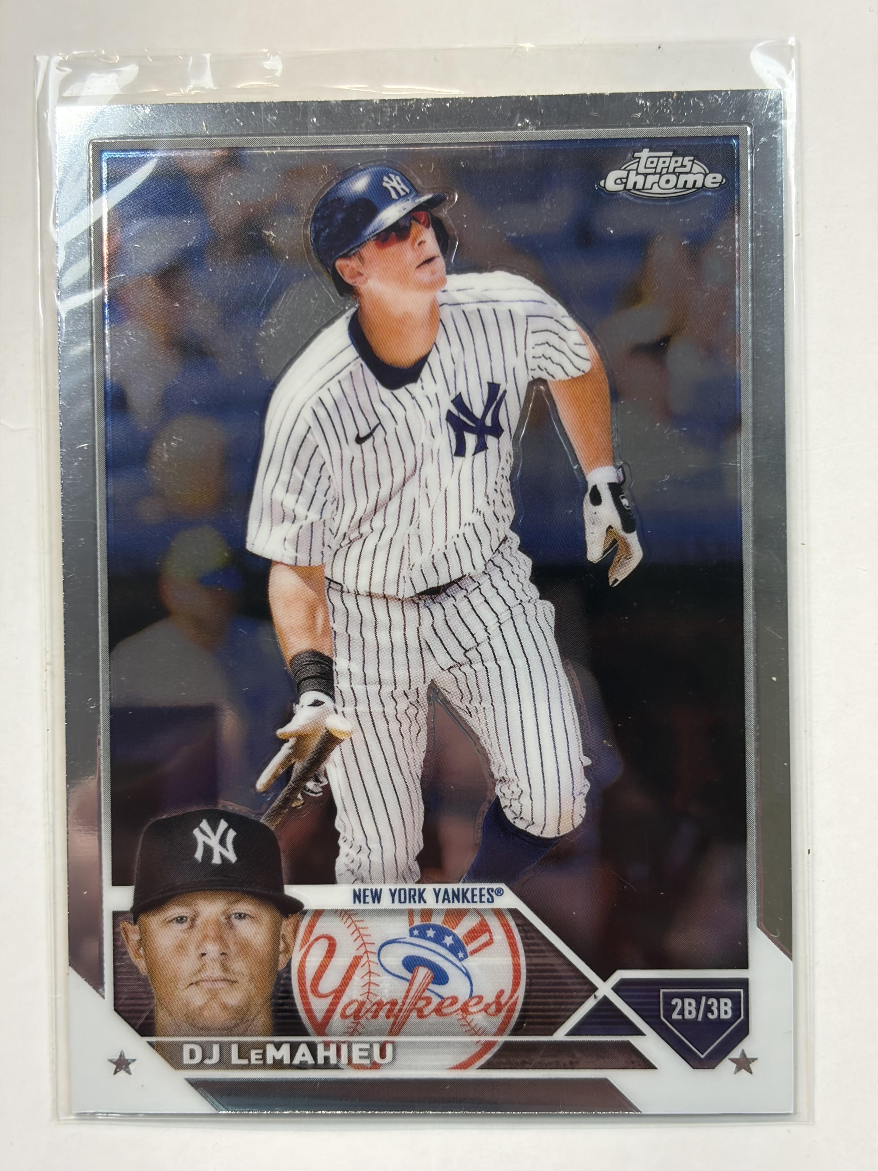 2023 Topps Chrome 153 DJ LeMahieu New York Yankees - Polish Kings Auto Detail & Customs