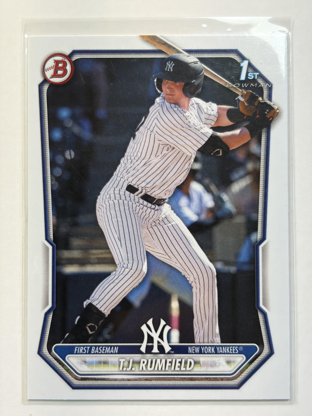 2026 Bowman BP-134 T.J. Rumfield Bowman 1st Prospects New York Yankees - Polish Kings Auto Detail & Customs