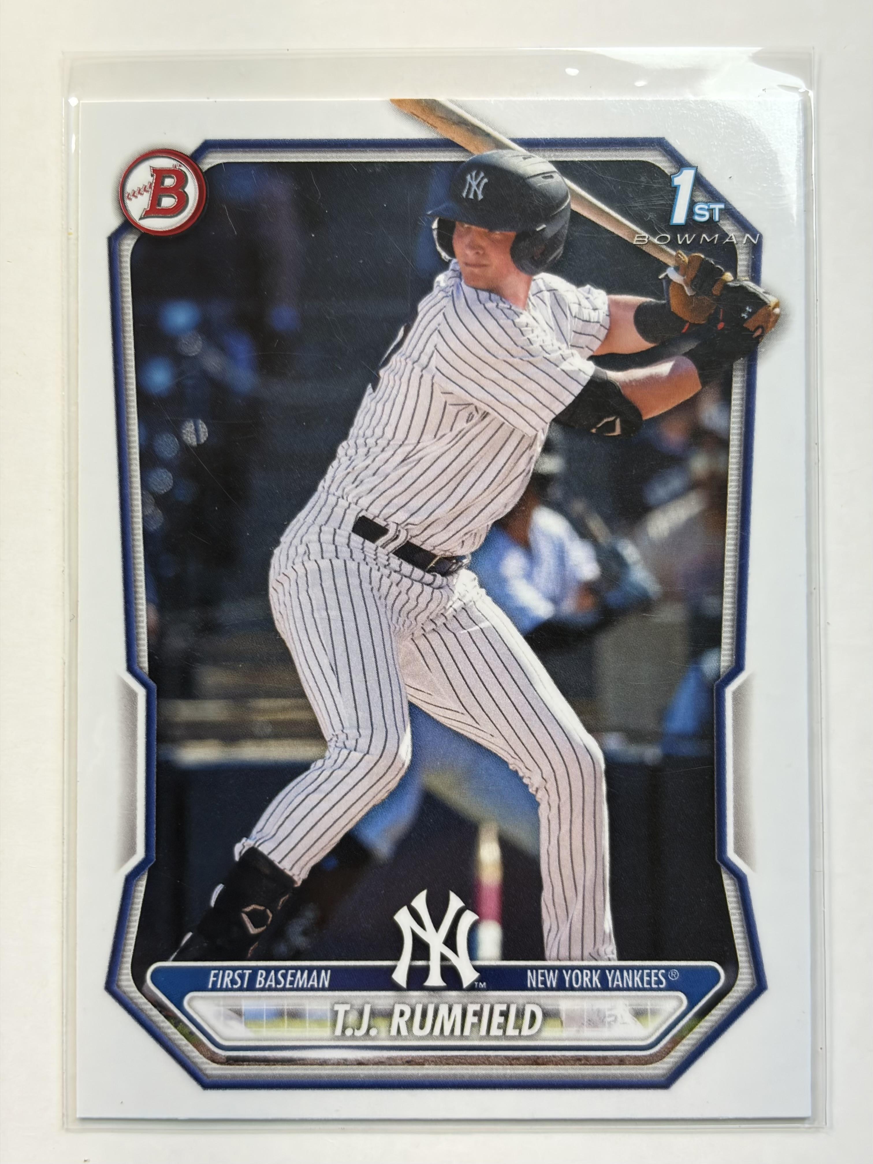2026 Bowman BP-134 T.J. Rumfield Bowman 1st Prospects New York Yankees - Polish Kings Auto Detail & Customs