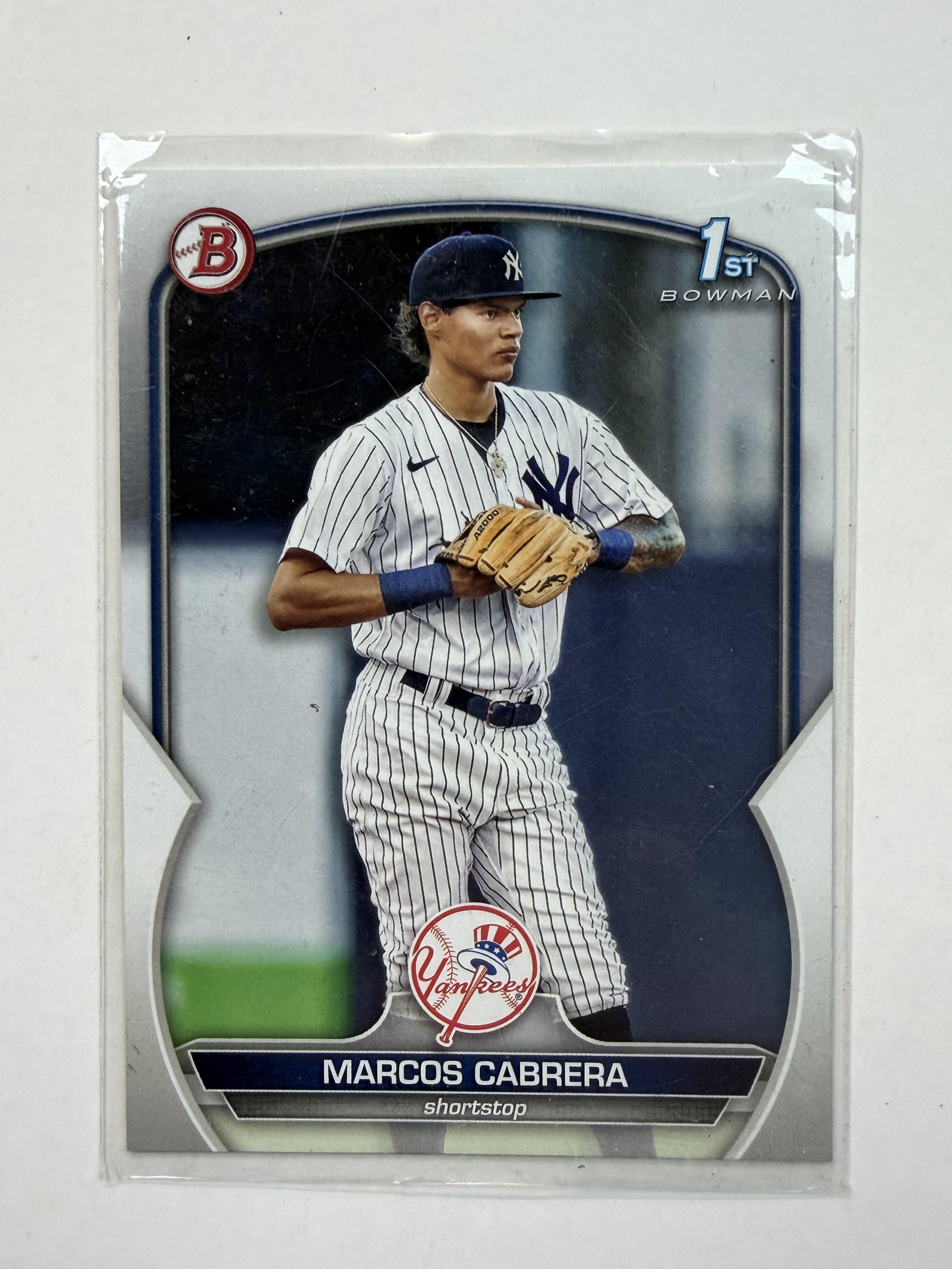 2023 Bowman #BP-46 Marcos Cabrera Bowman 1st Prospects