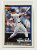 1991 Topps 202b Jim Leyritz New York Yankees - Polish Kings Auto Detail & Customs