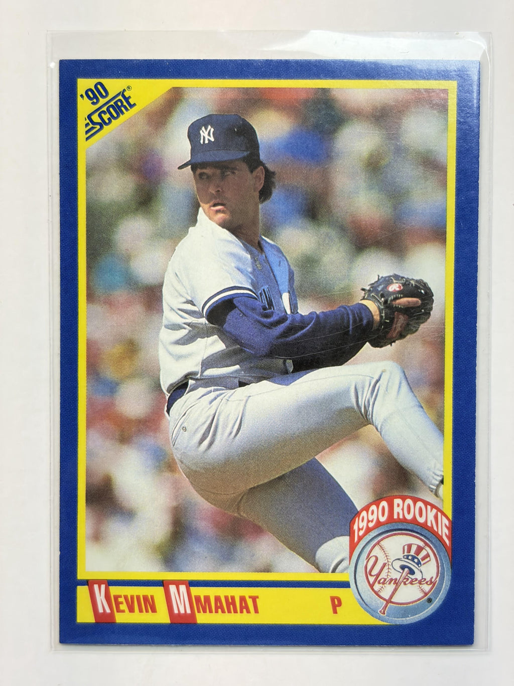 1990 Score Rookie Card 643 Kevin MmahatNew York Yankees - Polish Kings Auto Detail & Customs