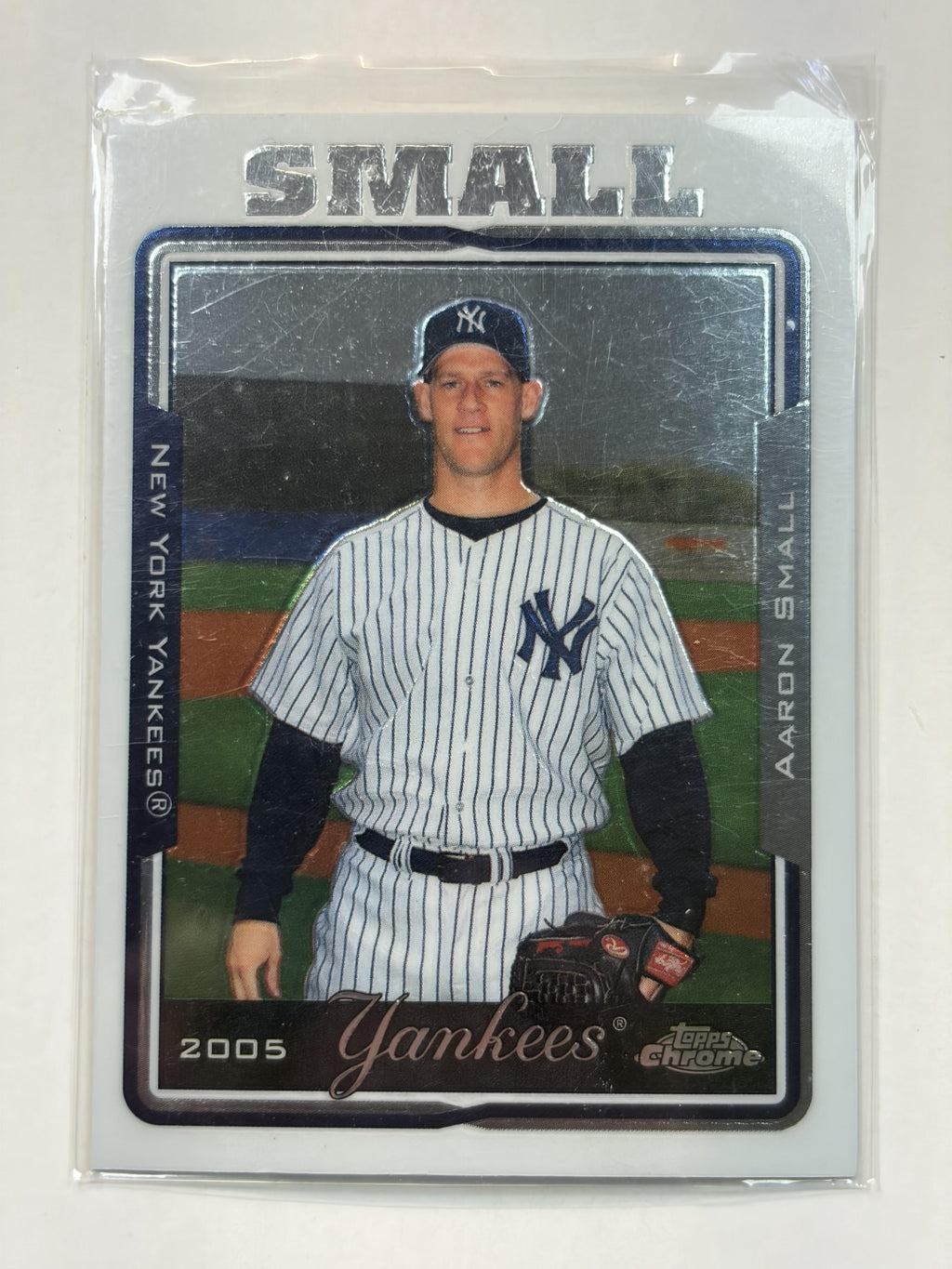 2005 Topps Chrome Updates & Highlights #UH30 Aaron Small New York Yankees