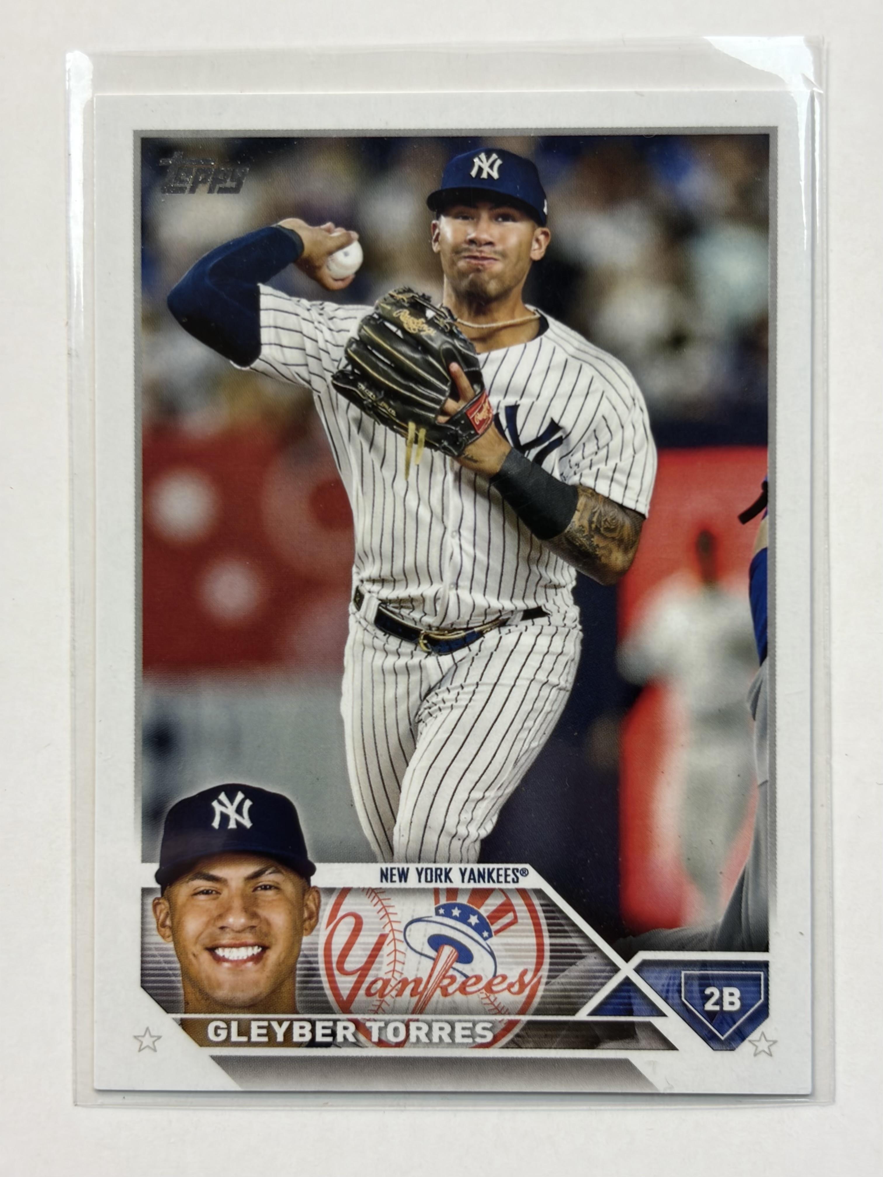 2023 Topps Series one 299 Gleyber Torres - Polish Kings Auto Detail & Customs
