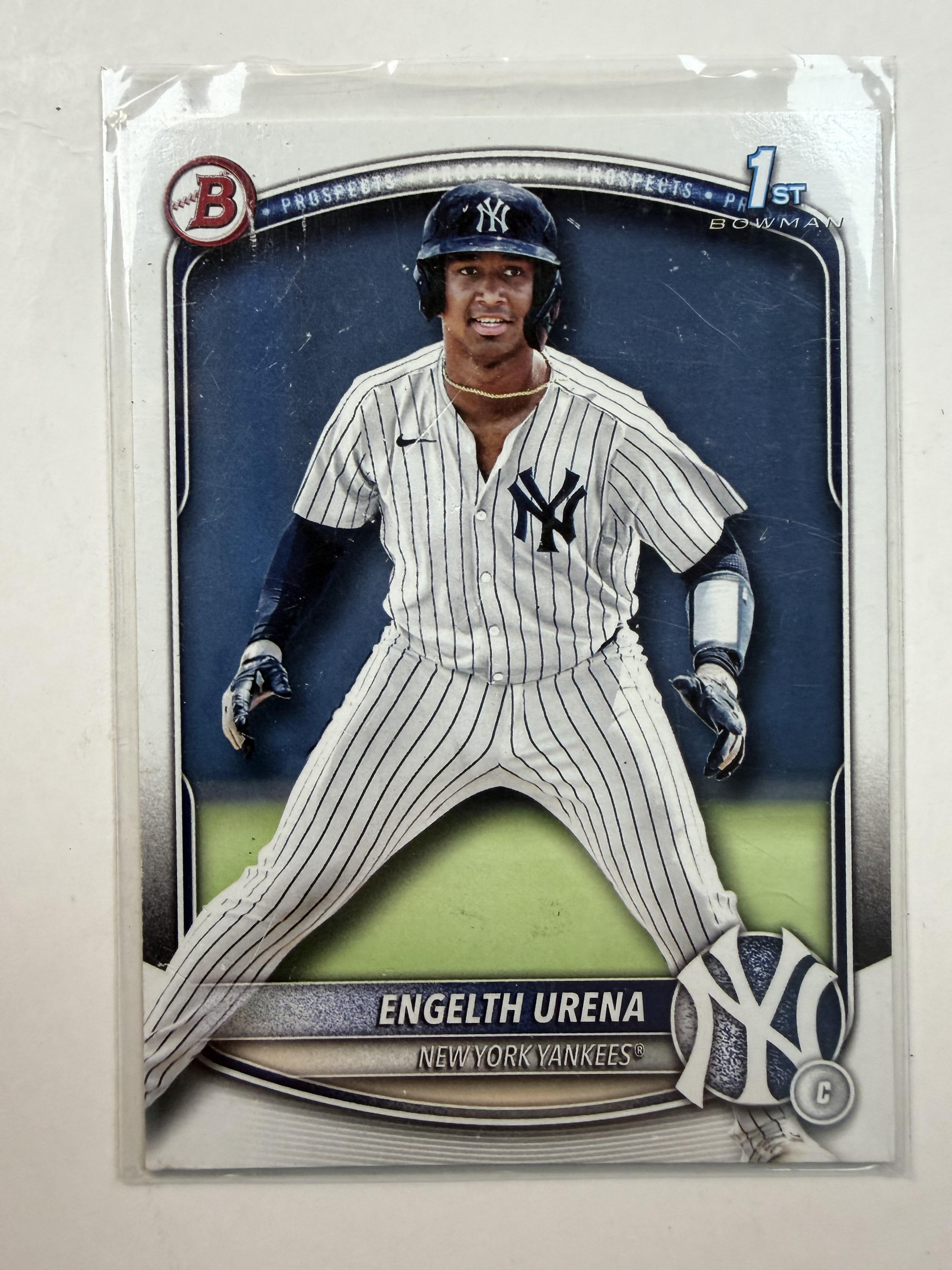 2025 Bowman #BP-16 Engelth Urena Bowman 1st Prospects