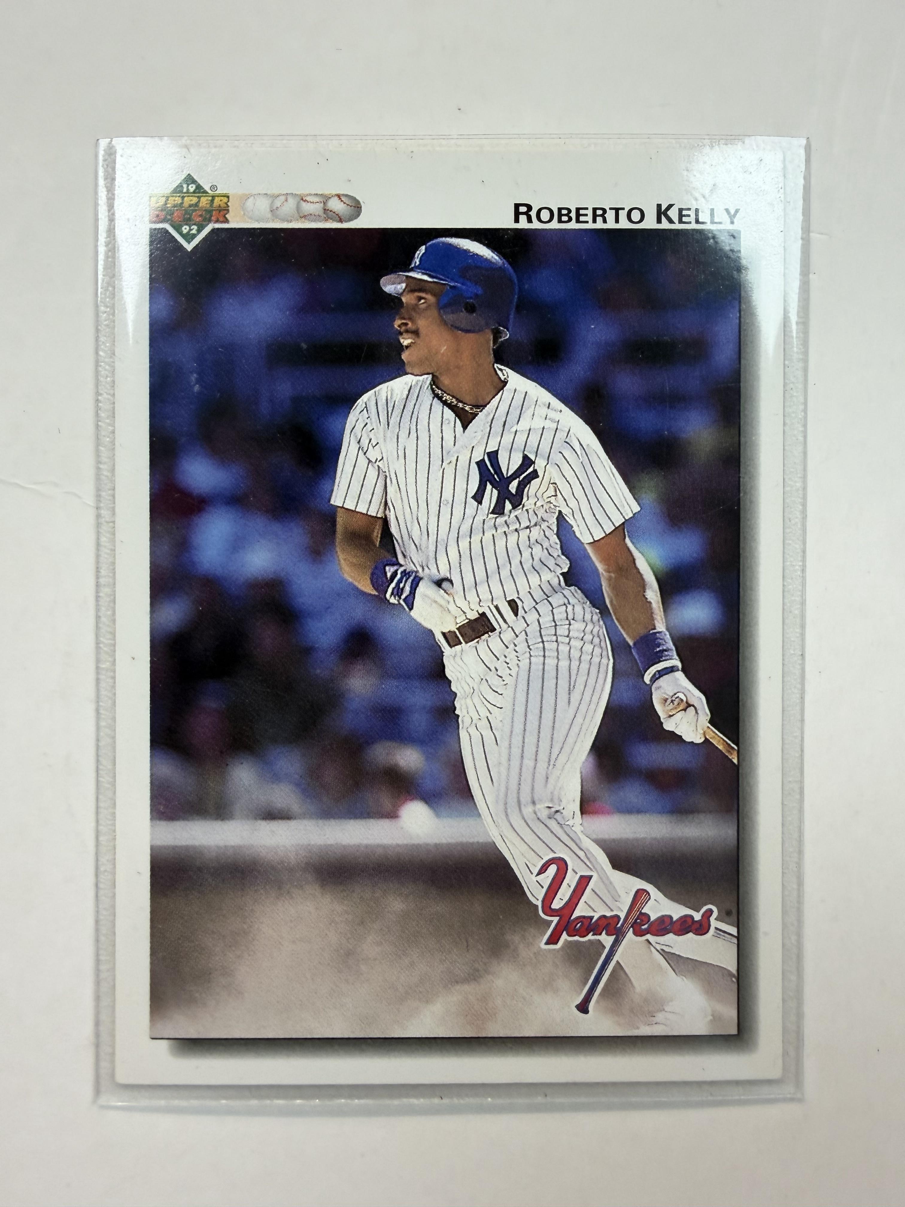 1992 Upper Deck #577 Roberto Kelly New York Yankees