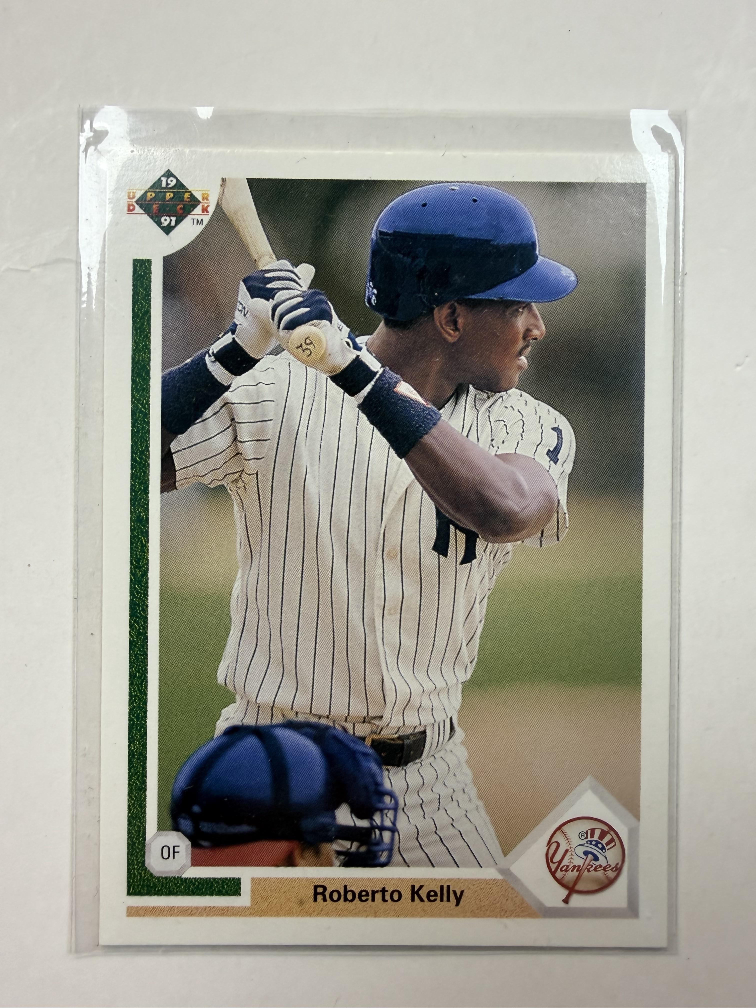 1991 Upper Deck 372 Roberto Kelly New York Yankees - Polish Kings Auto Detail & Customs