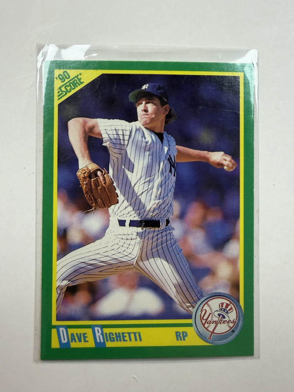 1990 Score #194 Dave Righetti