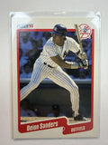 1990 Fleer #454 Deion Sanders Rookie Card New York Yankees
