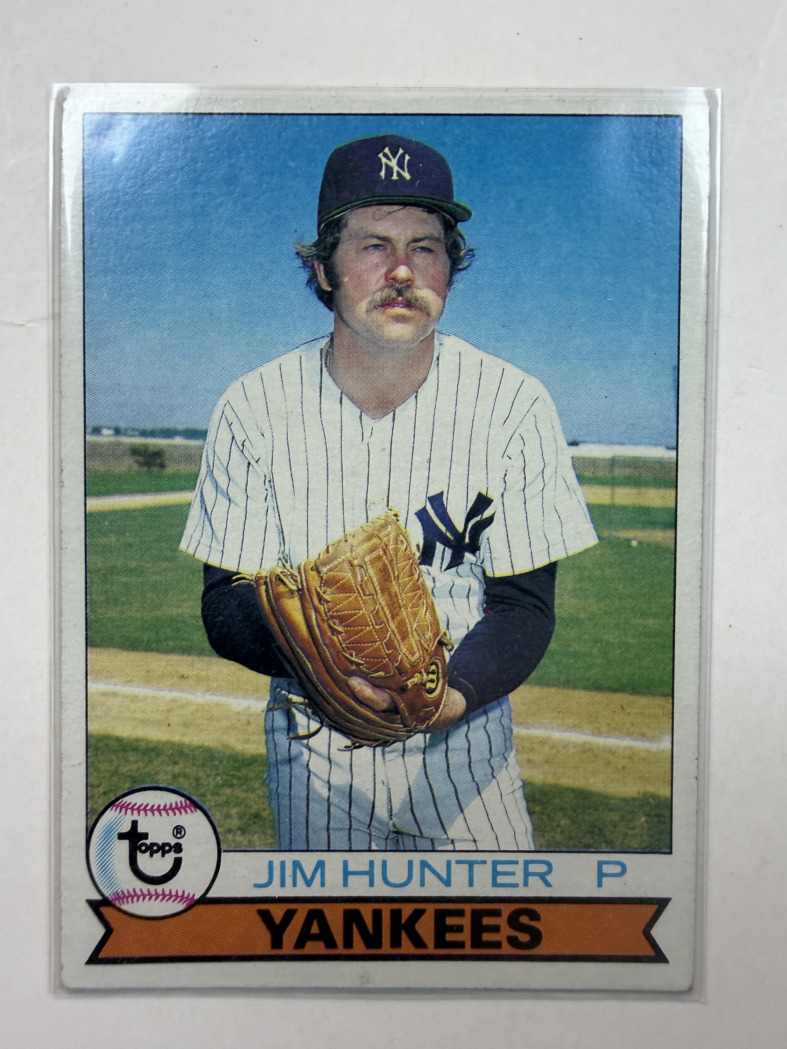 1979 Topps #670 Jim Hunter New York Yankees