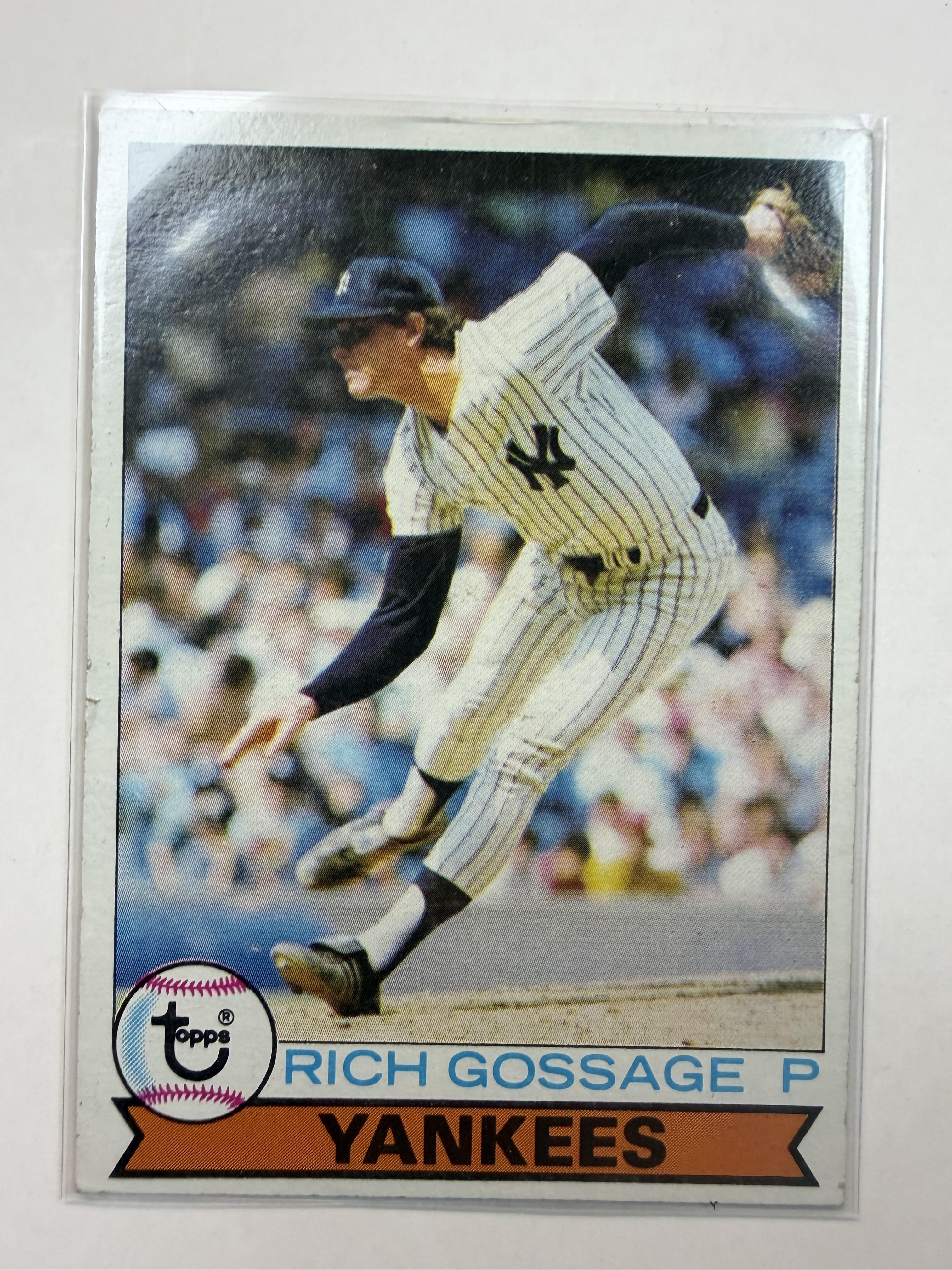 1979 Topps #225 Rich Gossage New York Yankees