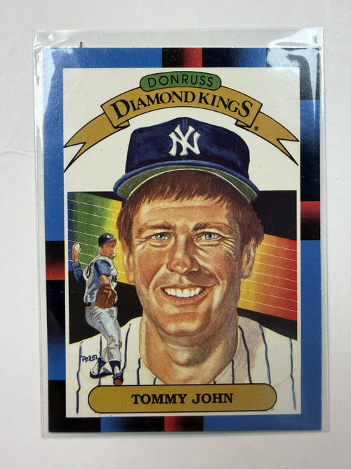 Front of Card 1988 Donruss 17 Tommy John New York Yankees - Polish Kings Auto Detail & Customs