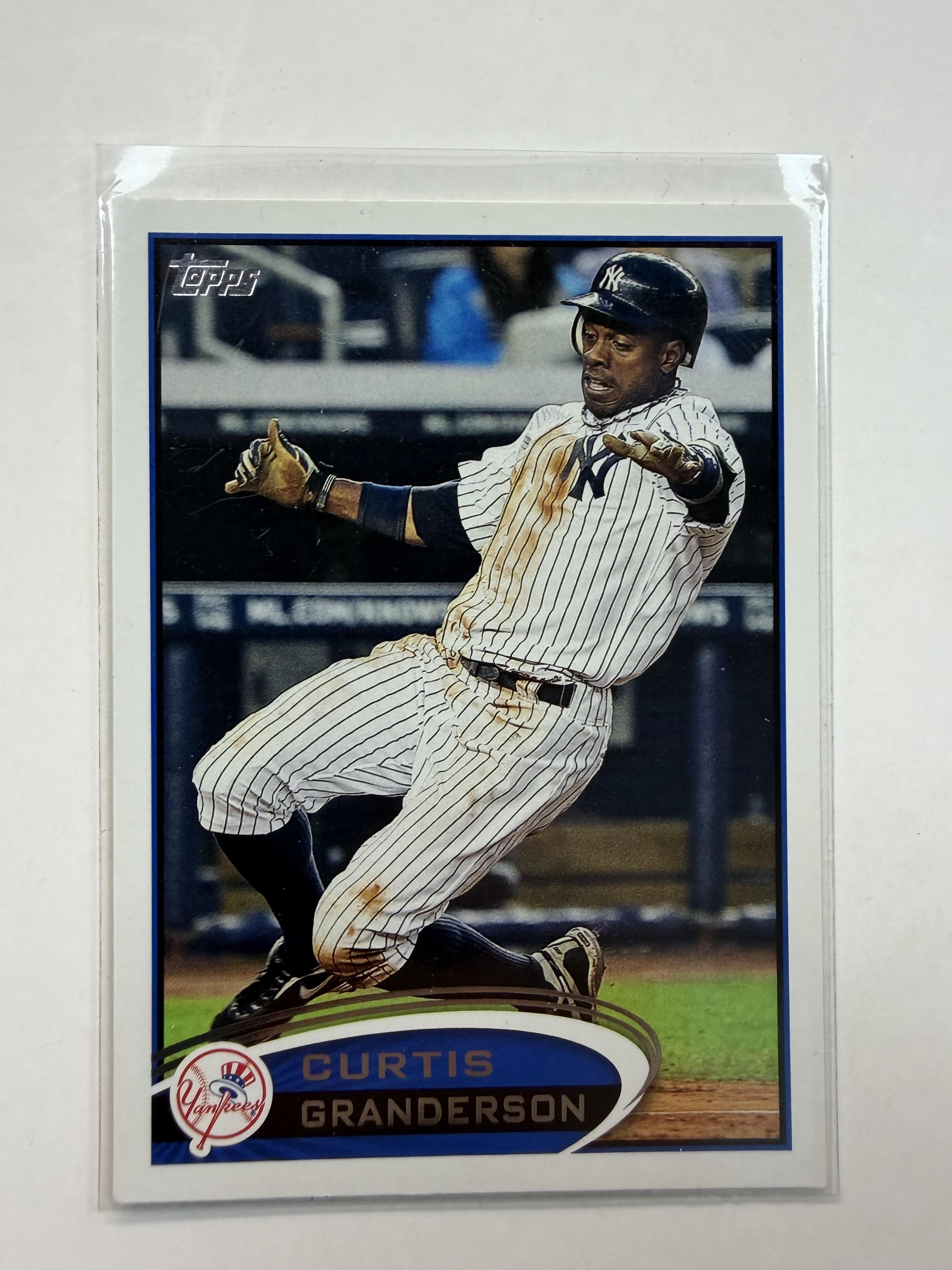 2012 Topps New York Yankees #NYY7 Curtis GrandersonNew York Yankees