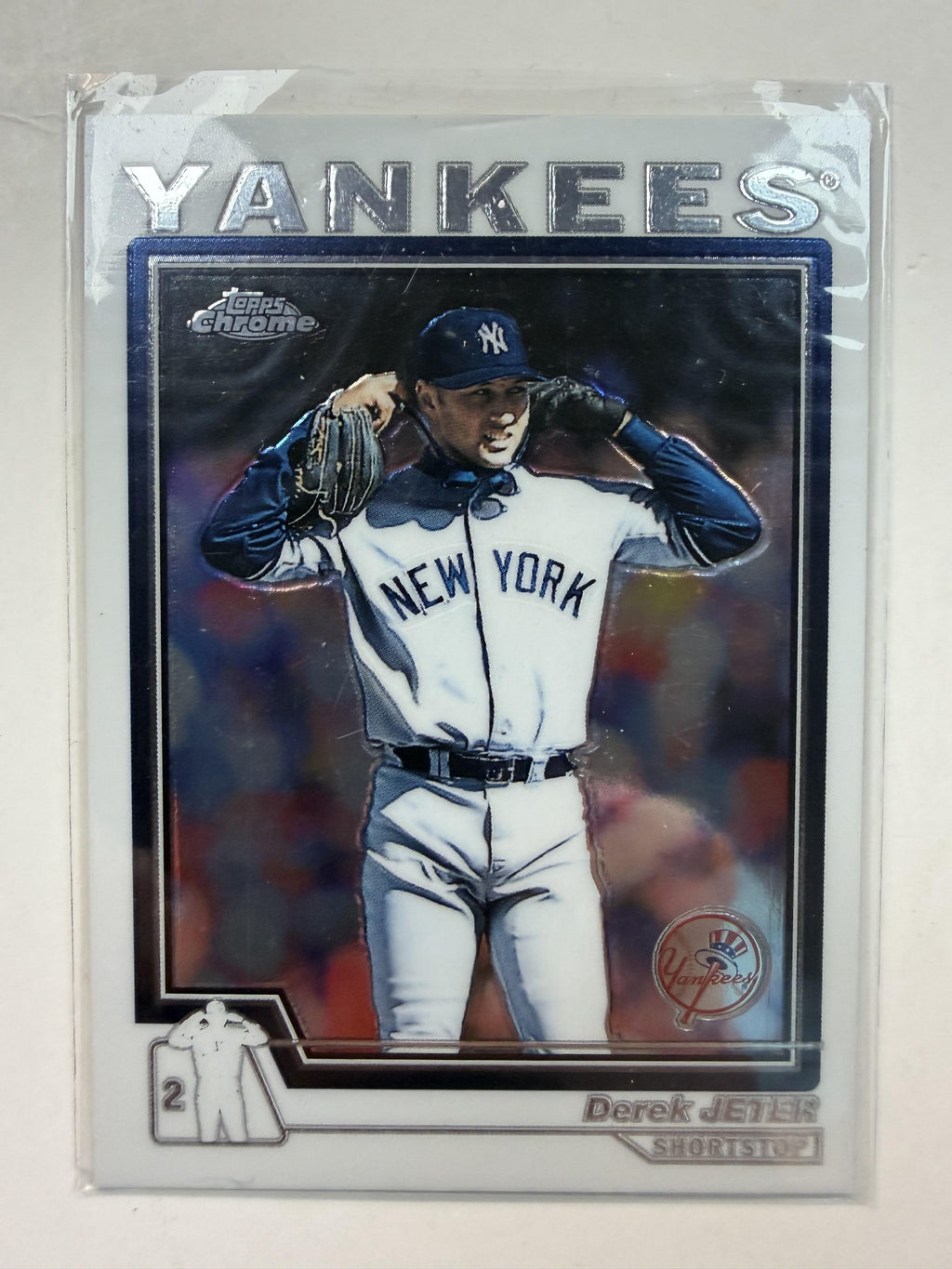 2004 Topps Chrome #20 Derek Jeter New York Yankees