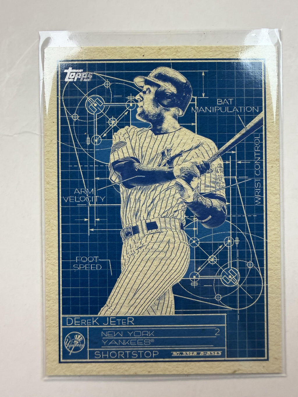 2024 Topps #SB-18 Derek Jeter Superstar Blueprint Blue New York Yankees