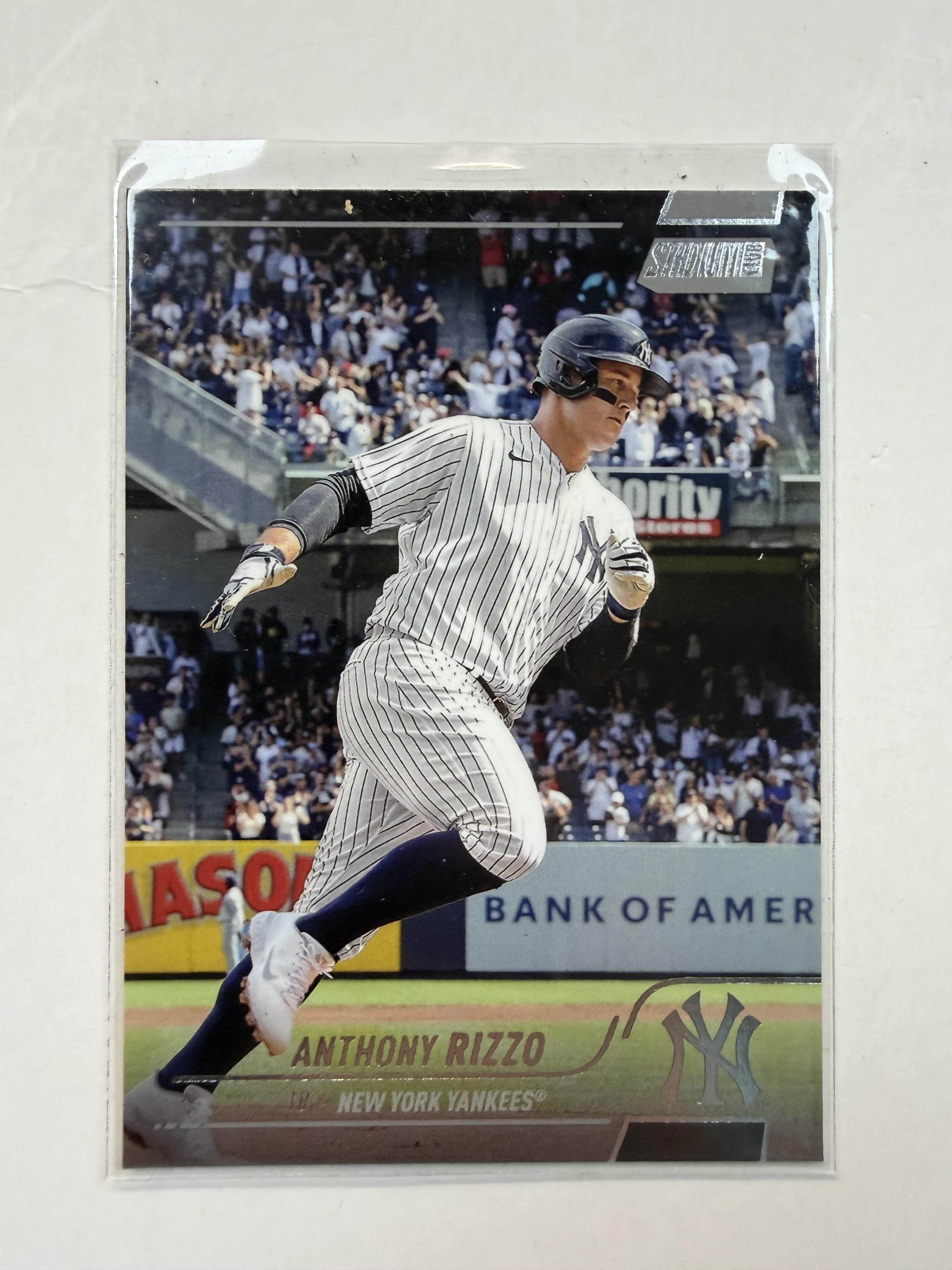2022 Stadium Club #127 Anthony Rizzo New York Yankees