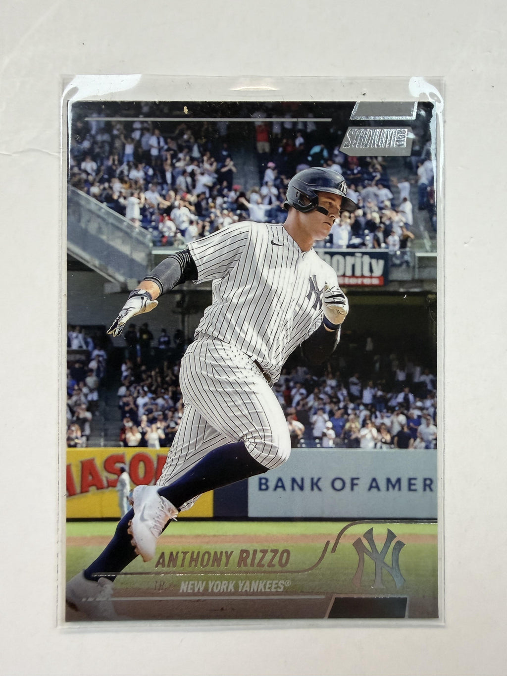 2022 Stadium Club #127 Anthony Rizzo New York Yankees