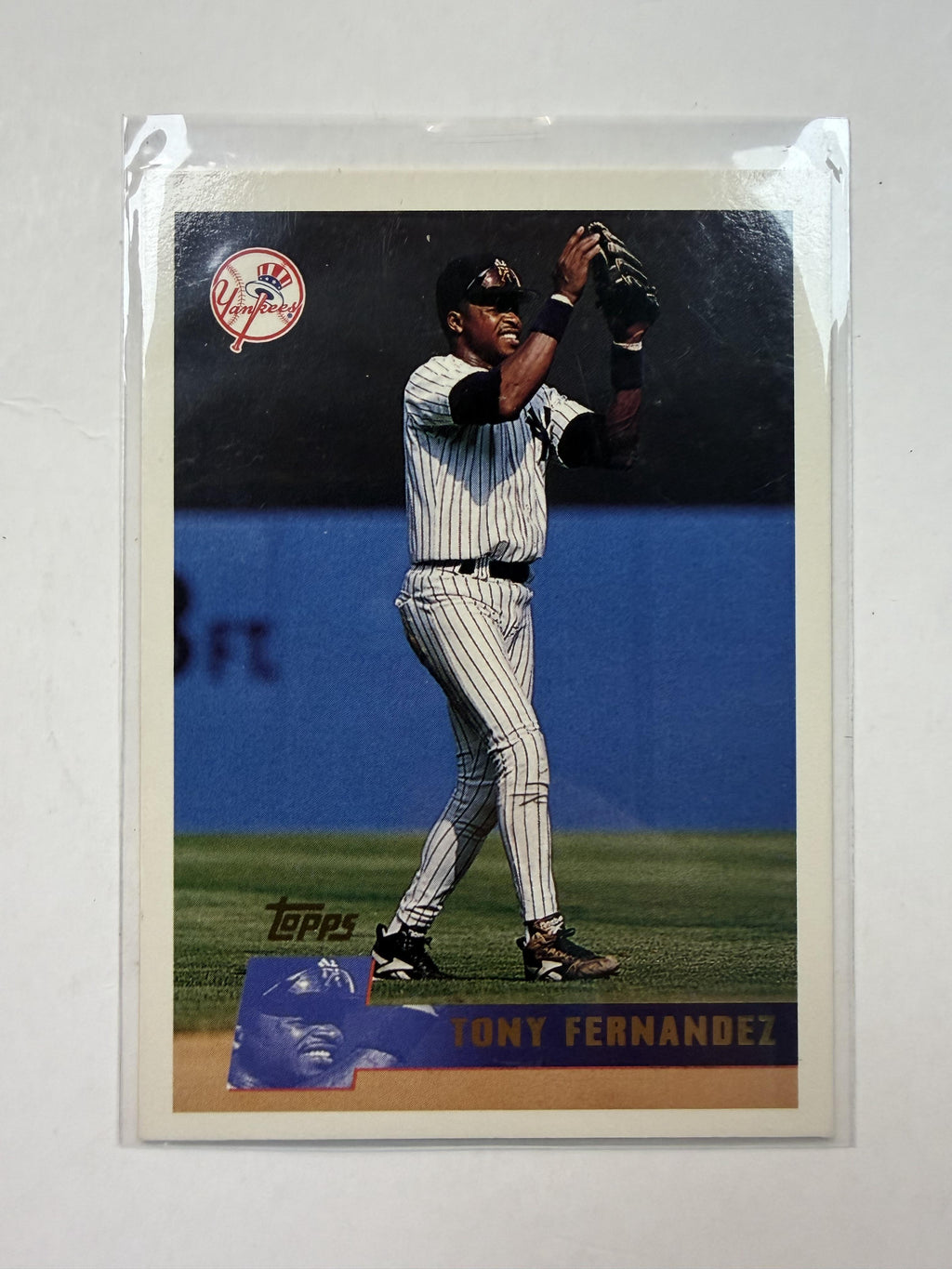 1996 Topps 27 Tony Fernandez New York Yankees - Polish Kings Auto Detail & Customs