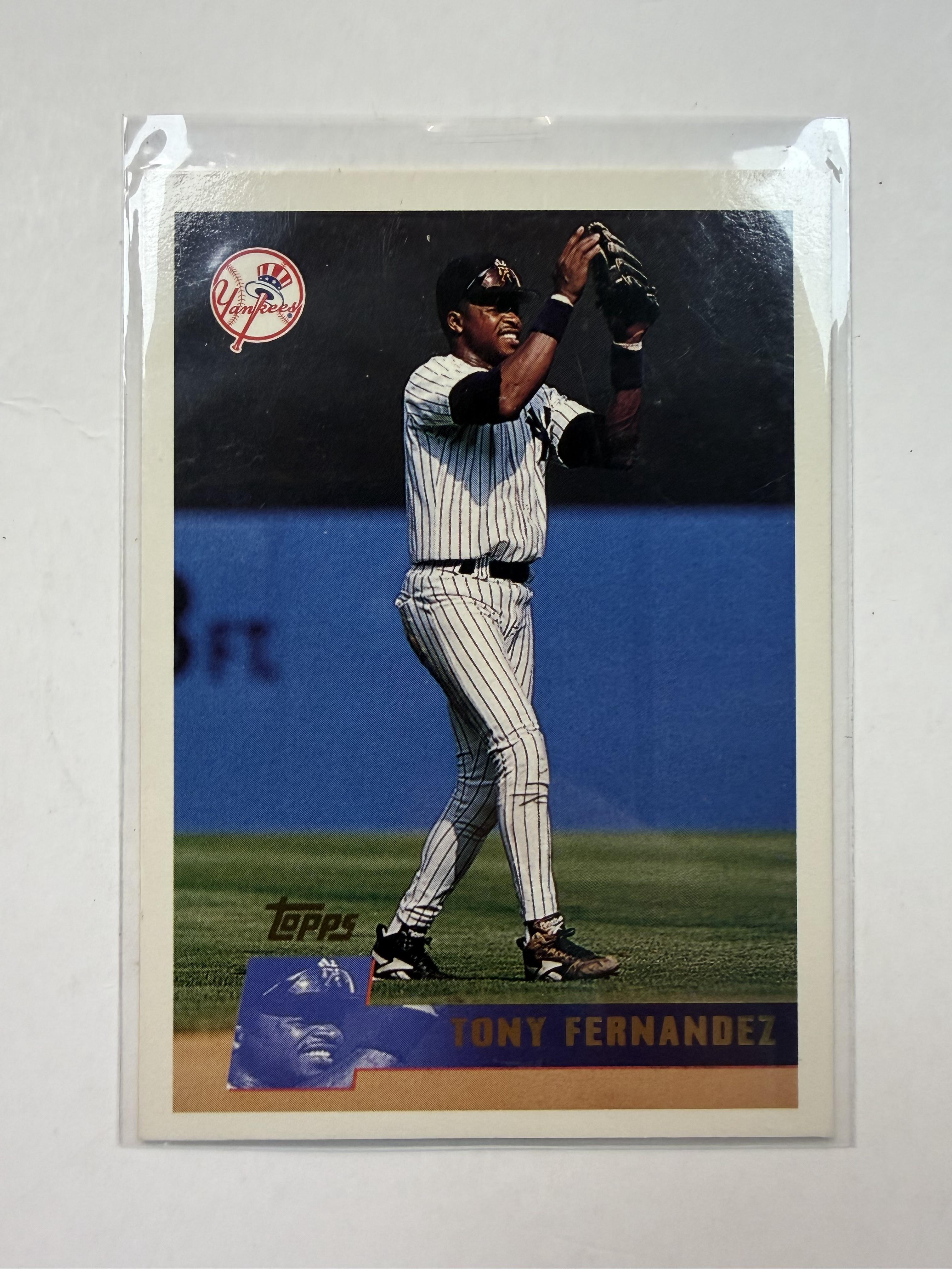 1996 Topps 27 Tony Fernandez New York Yankees - Polish Kings Auto Detail & Customs
