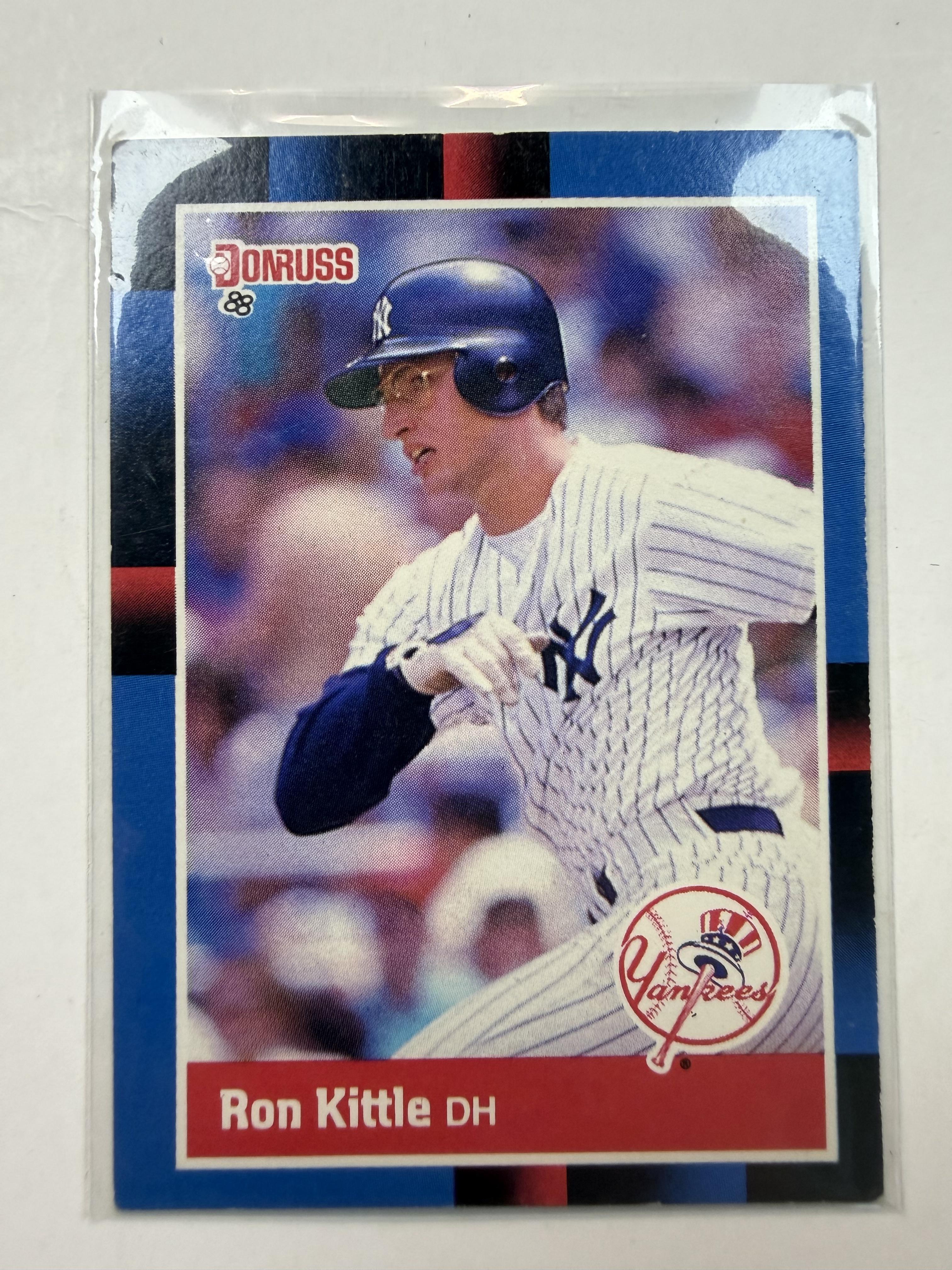 1988 Donruss #422 Ron Kittle New York Yankees
