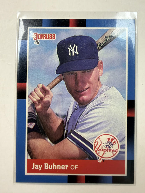 Front of Card 1988 Donruss 545 Jay Buhner Rookie Card New York Yankees - Polish Kings Auto Detail & Customs