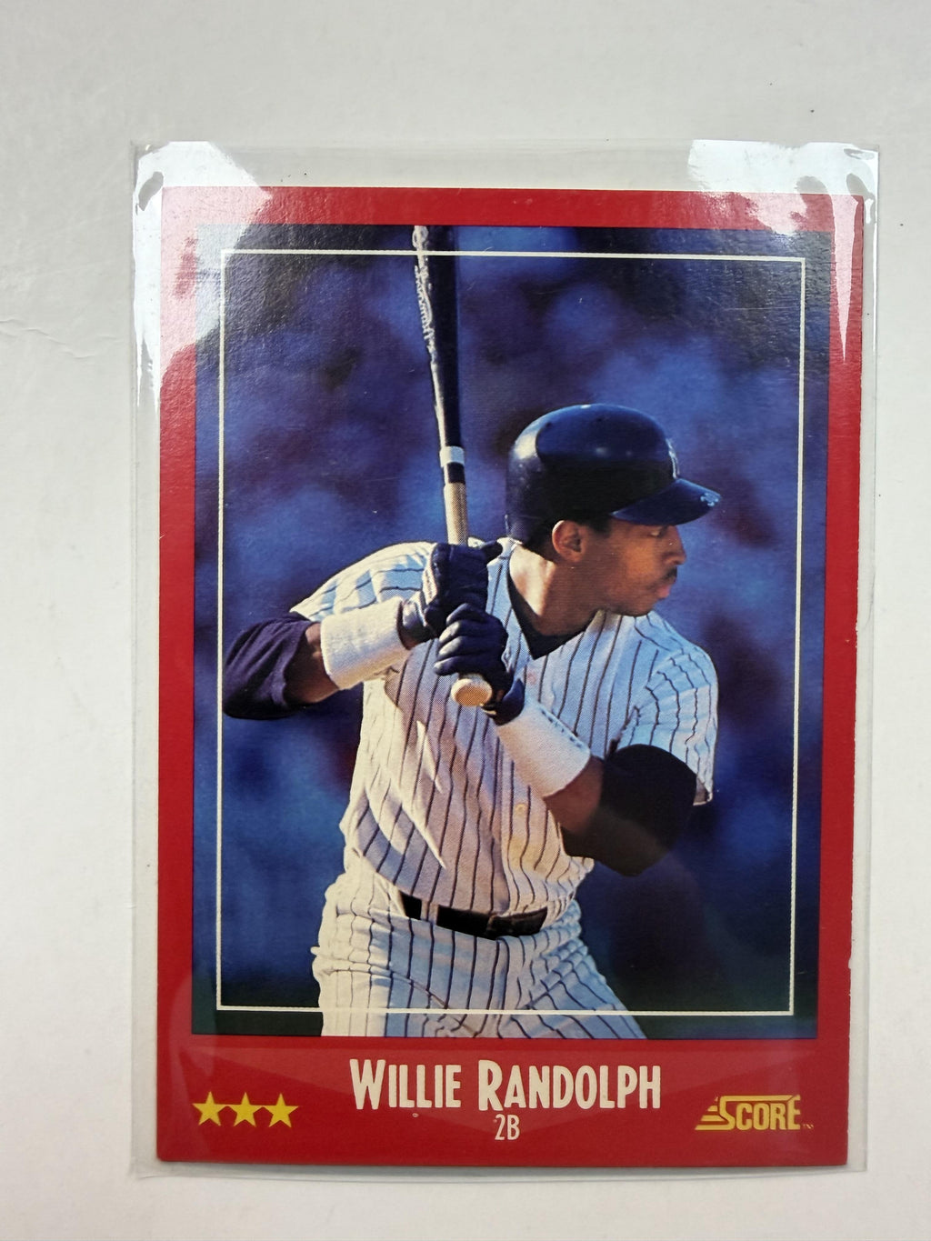 1988 Score #266 Willie Randolph New York Yankees