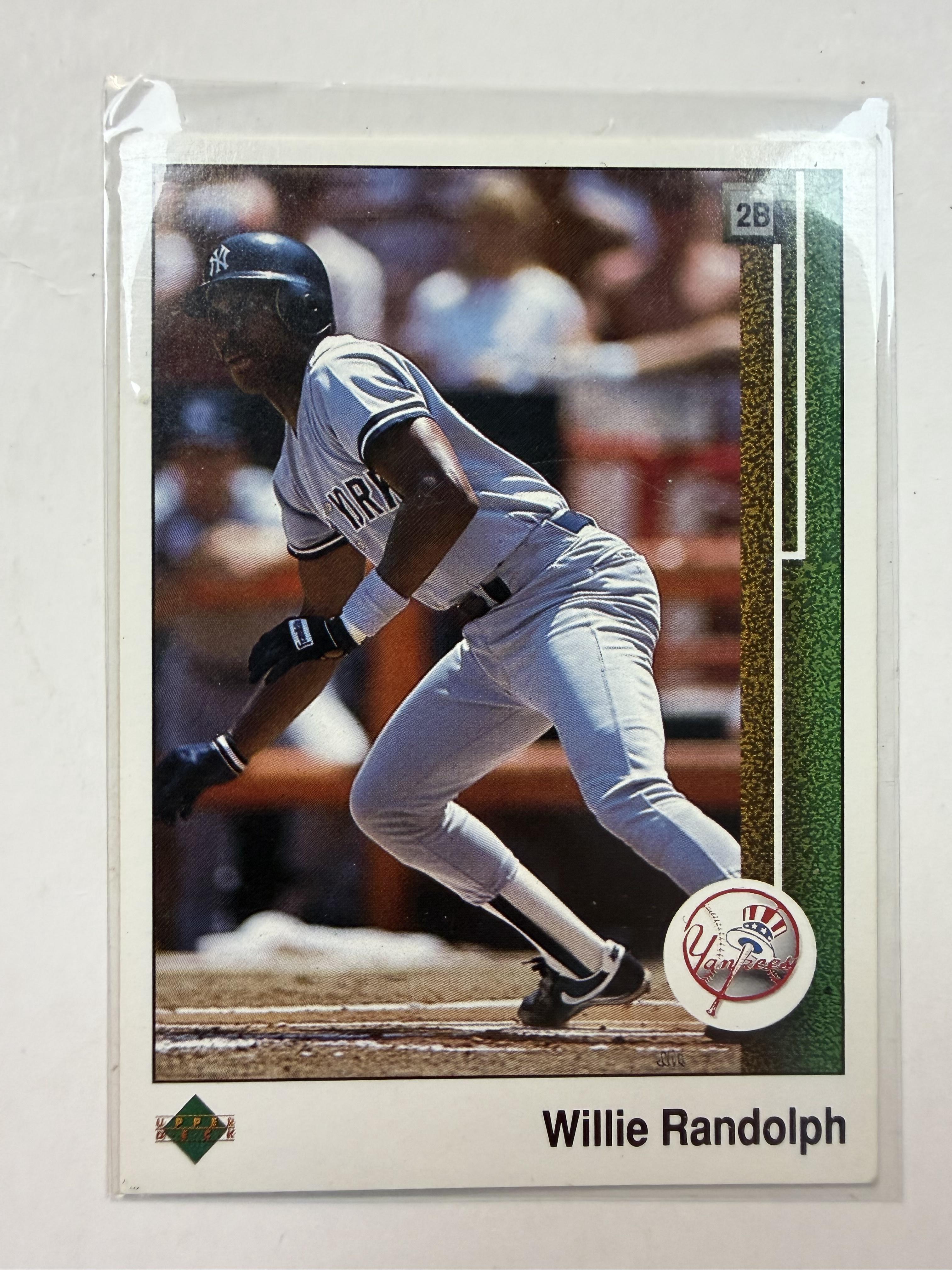 1989 Upper Deck 237 Willie Randolph New York Yankees - Polish Kings Auto Detail & Customs