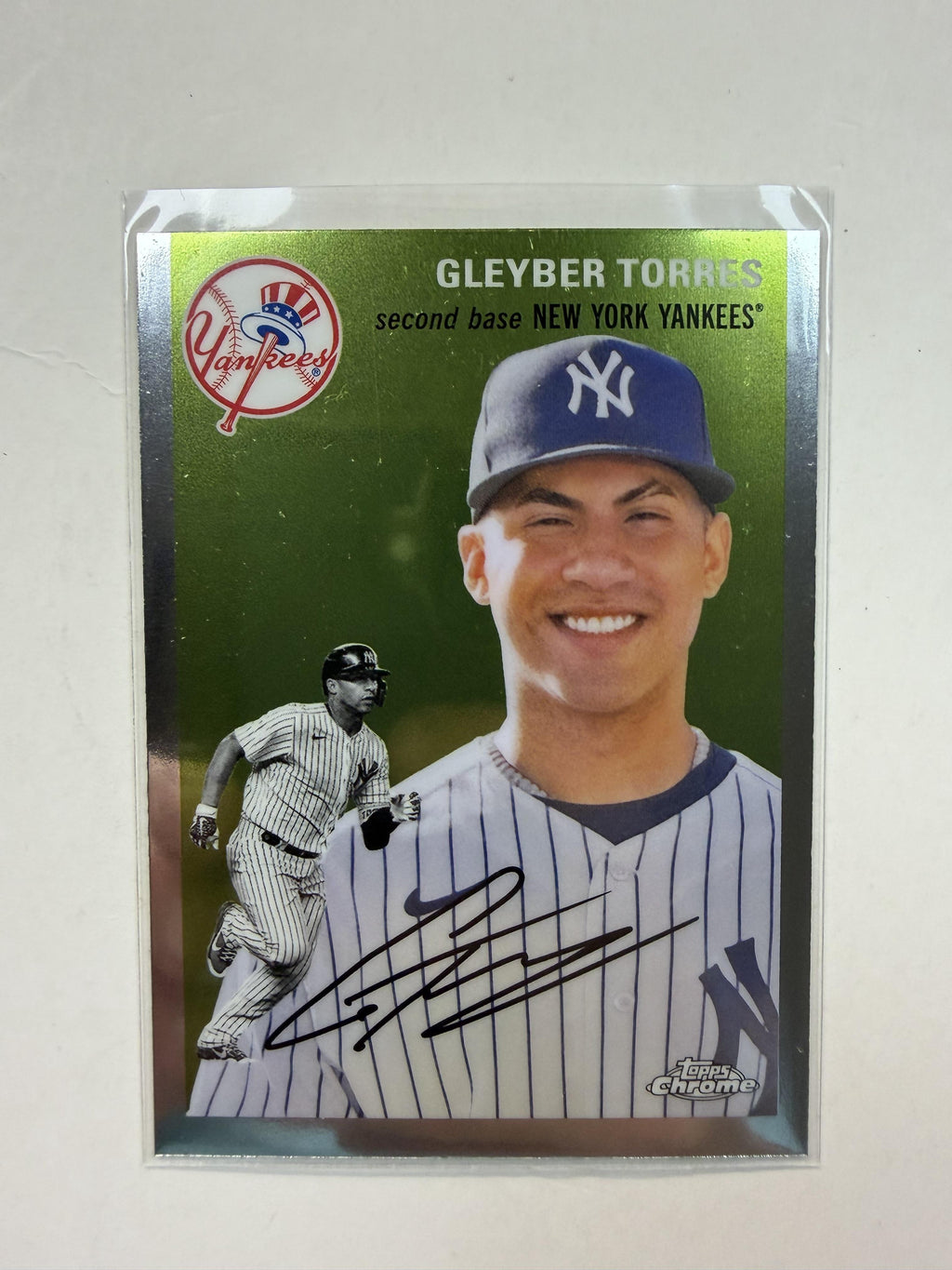 2023 Topps Chrome Platinum Anniversary 304 Gleyber Torres 35th platinum anniv - Polish Kings Auto Detail & Customs
