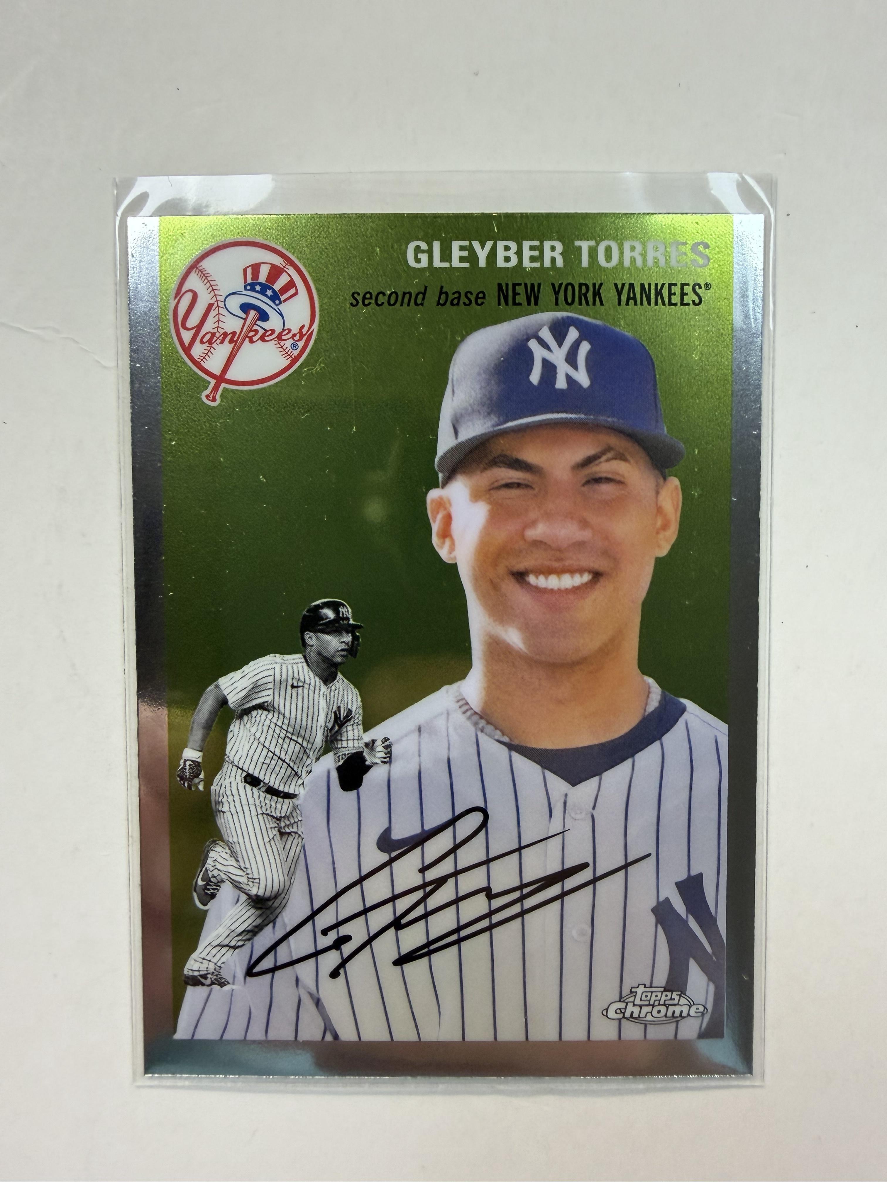 2023 Topps Chrome Platinum Anniversary 304 Gleyber Torres 35th platinum anniv - Polish Kings Auto Detail & Customs