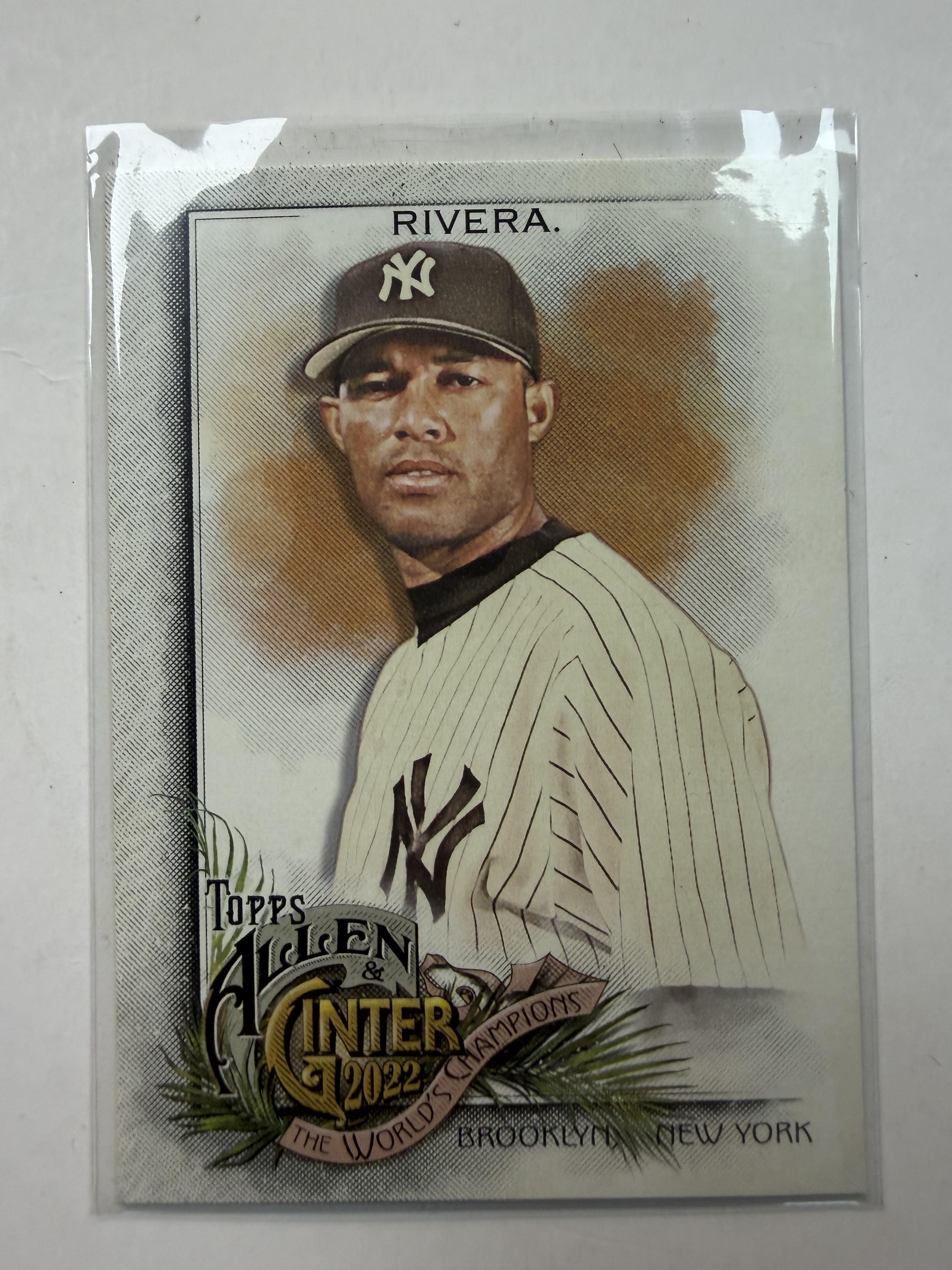 2022 Topps Allen & Ginter 22 Mariano Rivera New York Yankees - Polish Kings Auto Detail & Customs