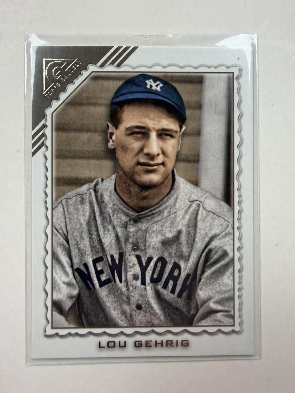 2022 Topps Gallery #110 Lou Gehrig New York Yankees