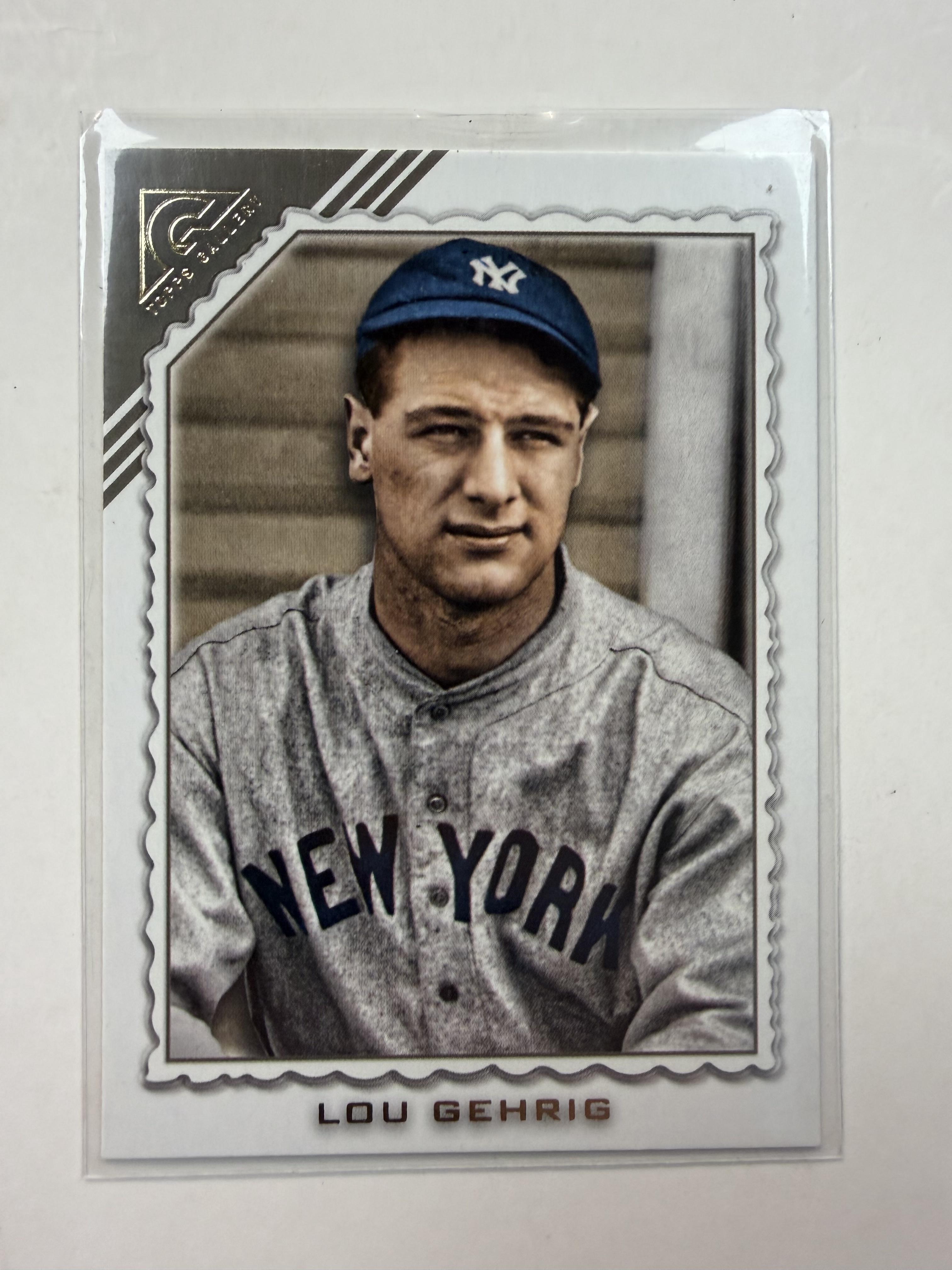 2022 Topps Gallery #110 Lou Gehrig New York Yankees