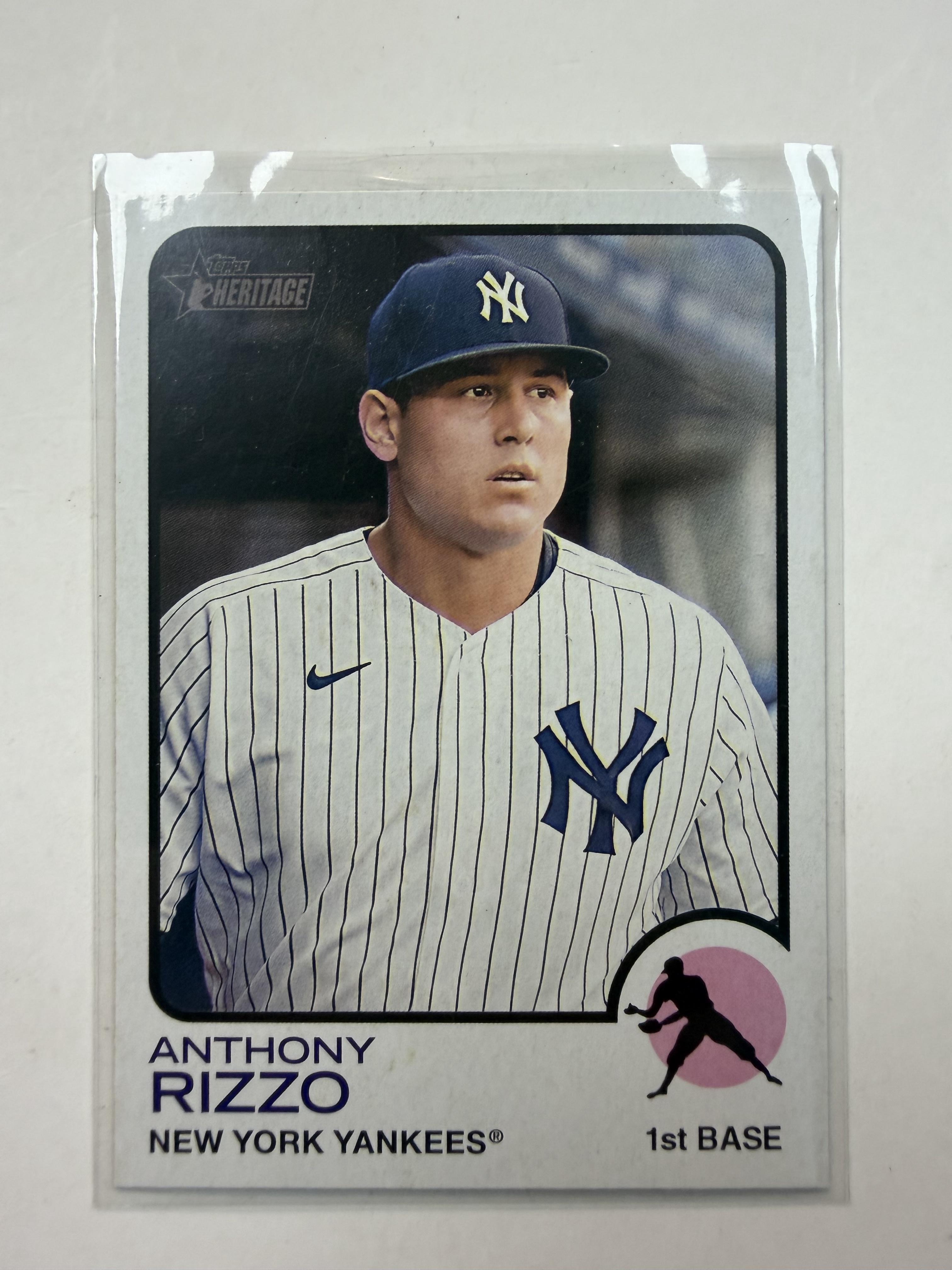 2022 Topps Heritage #539 Anthony Rizzo