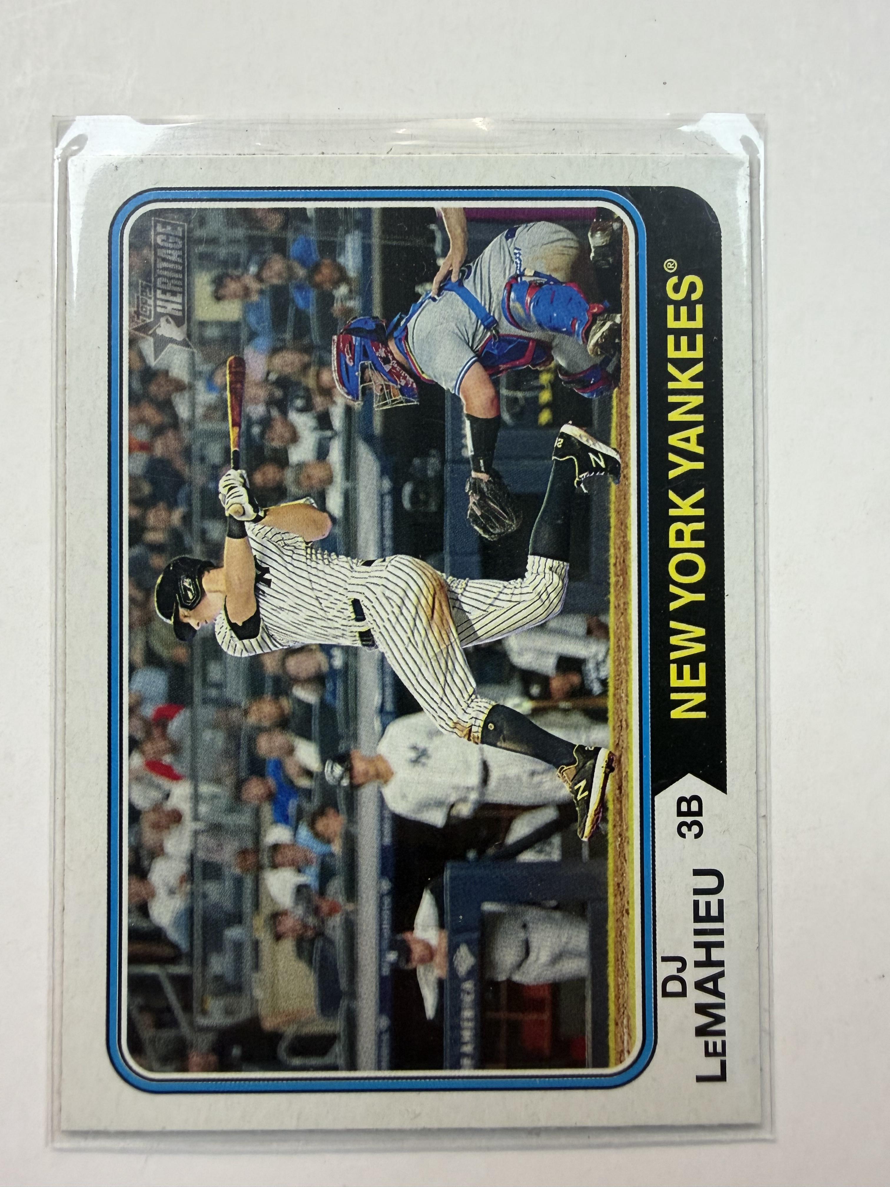 2023 Topps Heritage #51 DJ LeMahieu New York Yankees