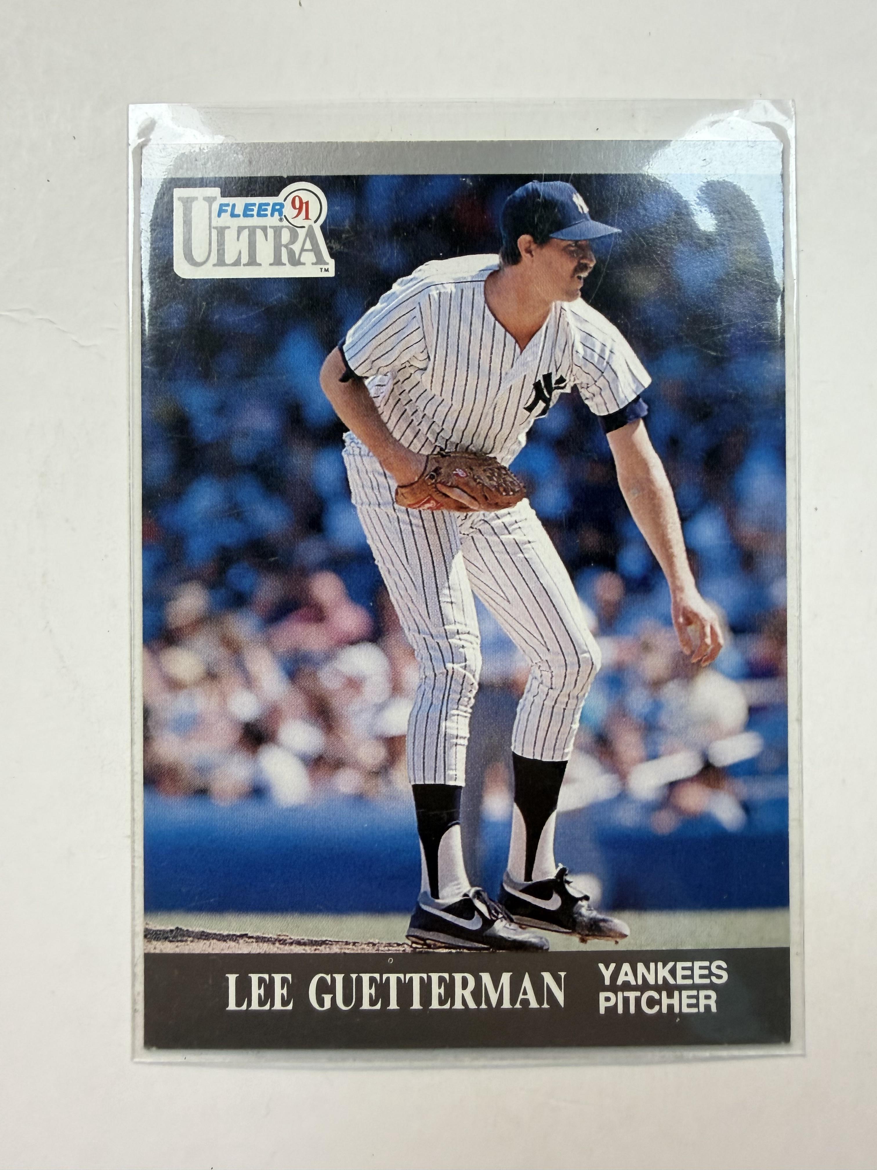 1991 Ultra #232 Lee Guetterman New York Yankees