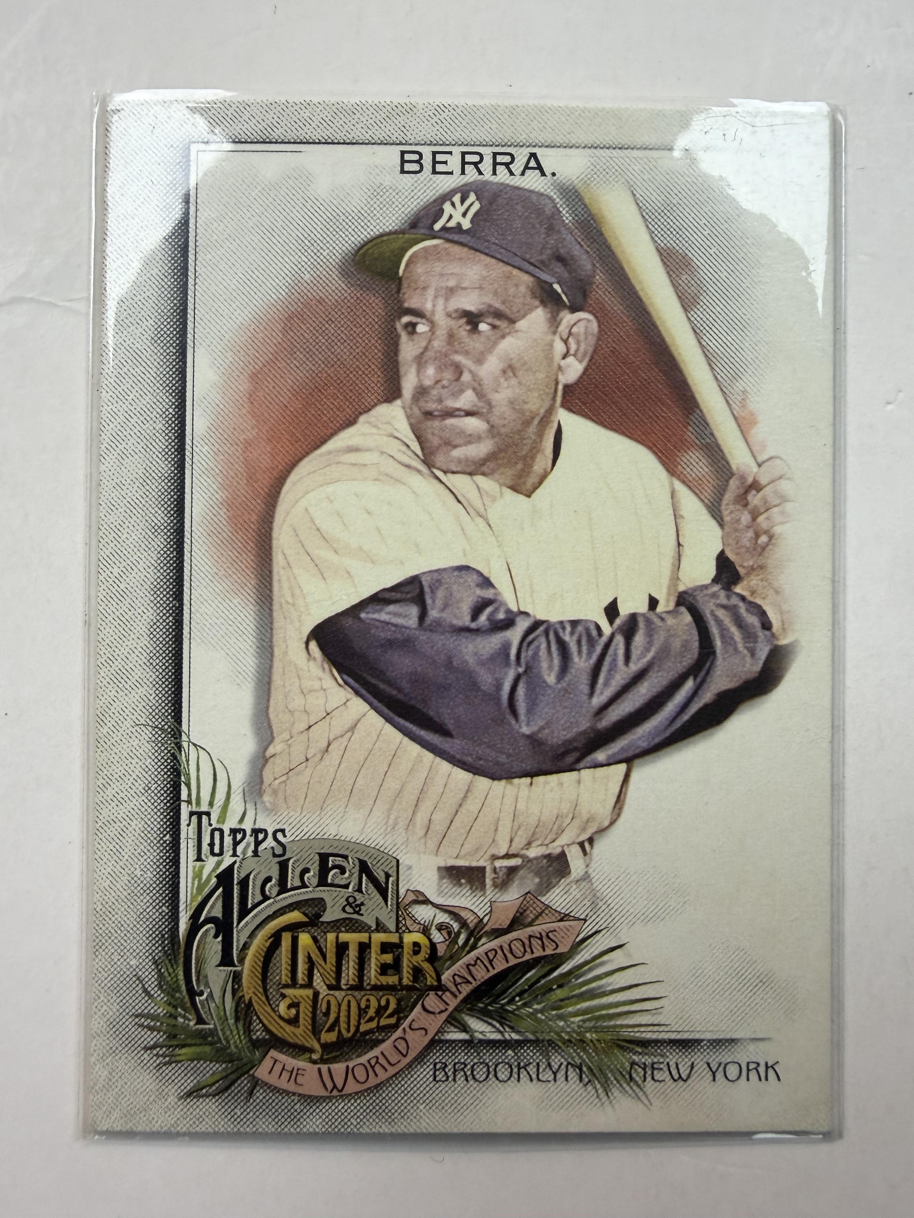 2022 Topps Allen & Ginter #114 Yogi Berra New York Yankees