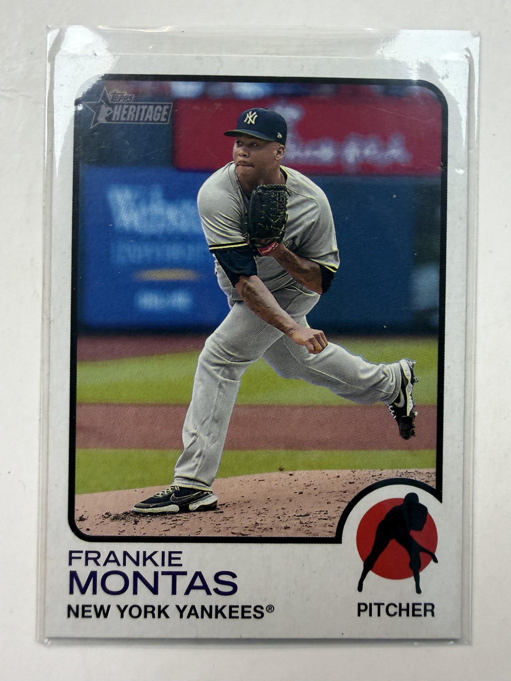 2022 Topps Heritage #509 Frankie Montas