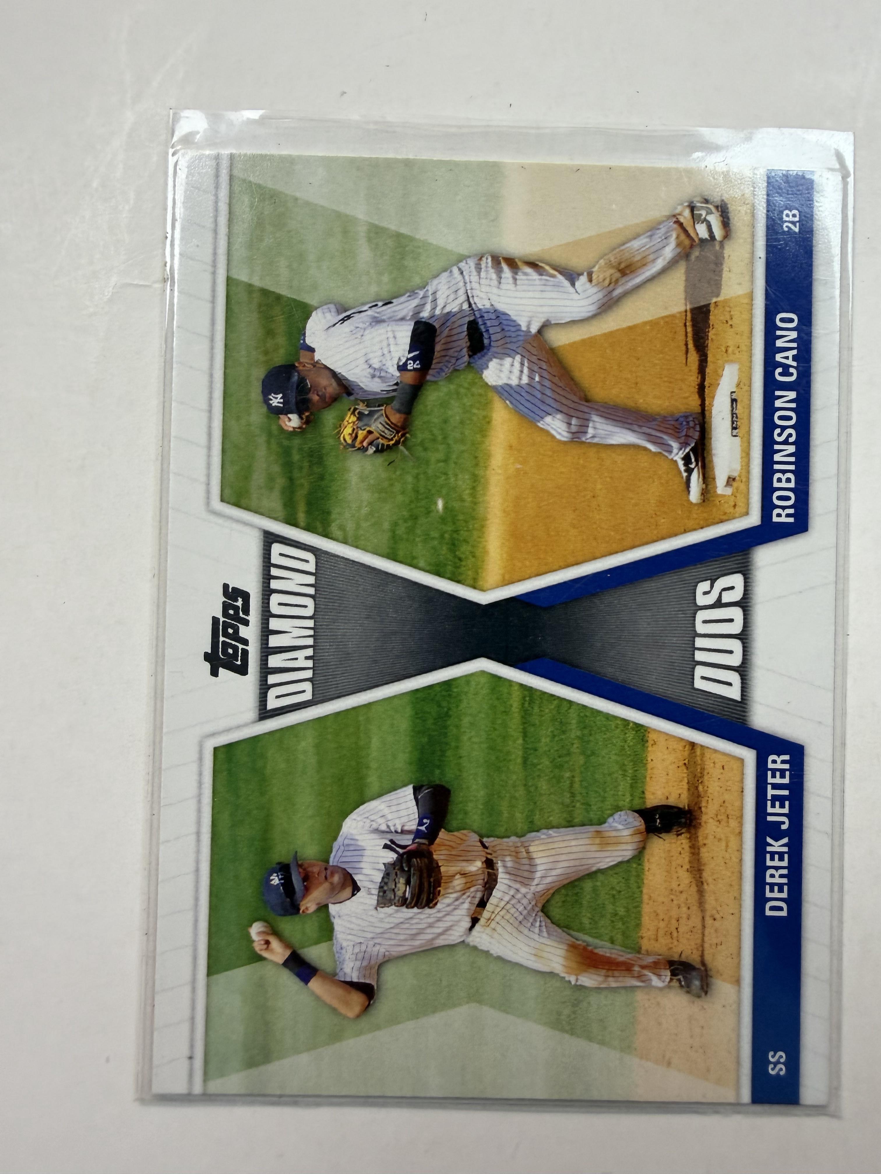 2011 Topps #DD-JC Derek Jeter / Robinson Cano Diamond Duos (Series 1)