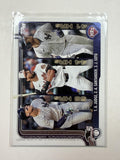 2025 Topps #79 AL Leaders HR (Arron Judge / Anthony  Santander/ Juan Soto)