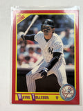 1990 Score #386 Wayne Tolleson New York Yankees