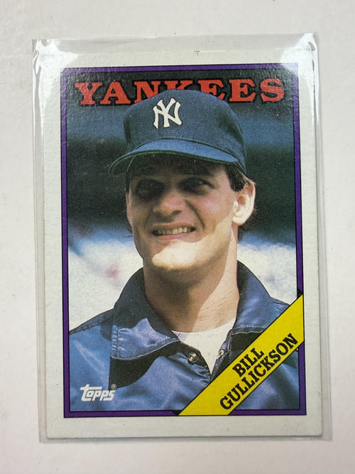 Front of Card 1988 Topps #711 Bill Gullickson New York Yankees - Polish Kings Auto Detail & Customs