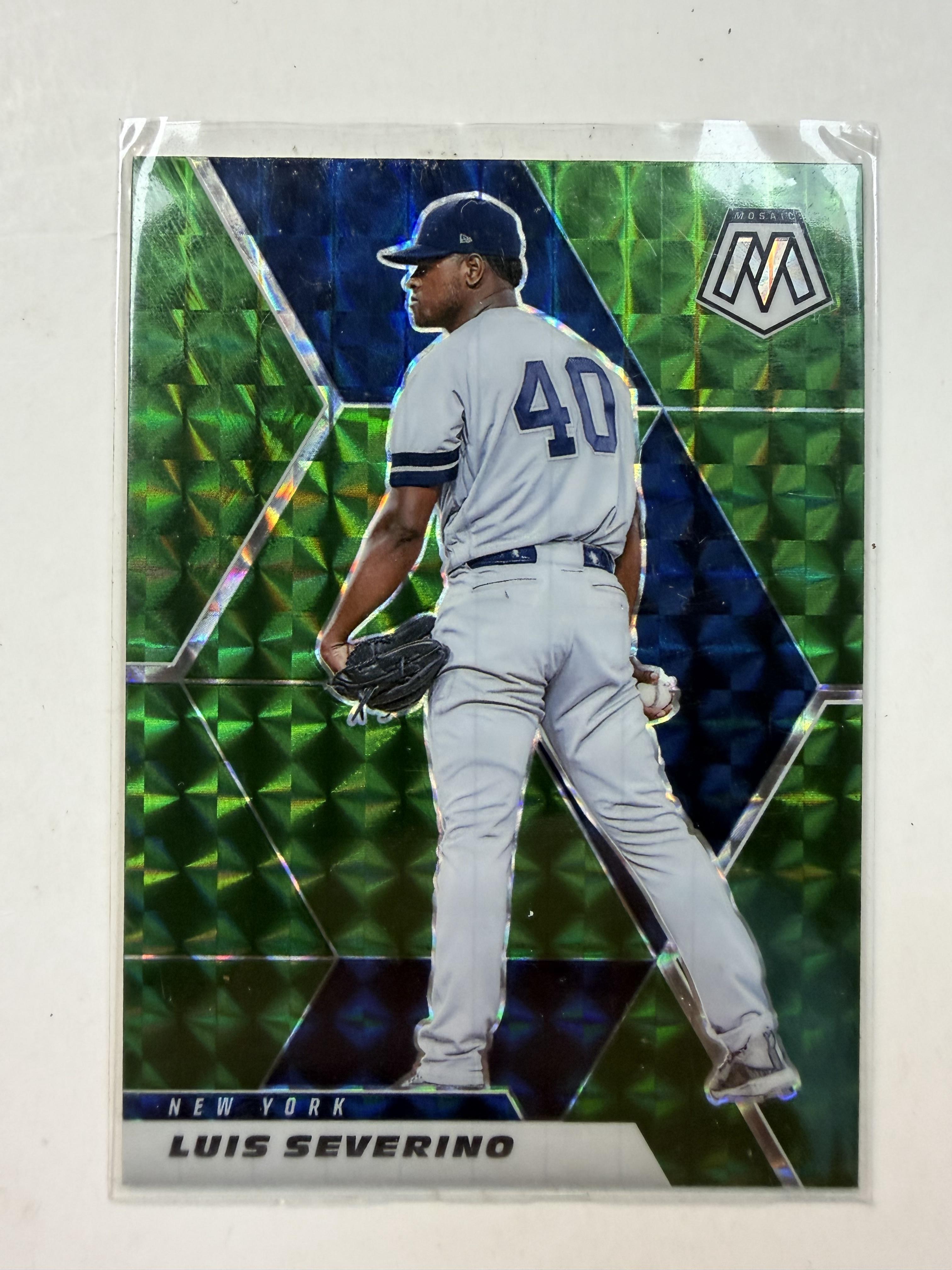 2021 Panini Mosaic #159 Luis Severino New York Yankees